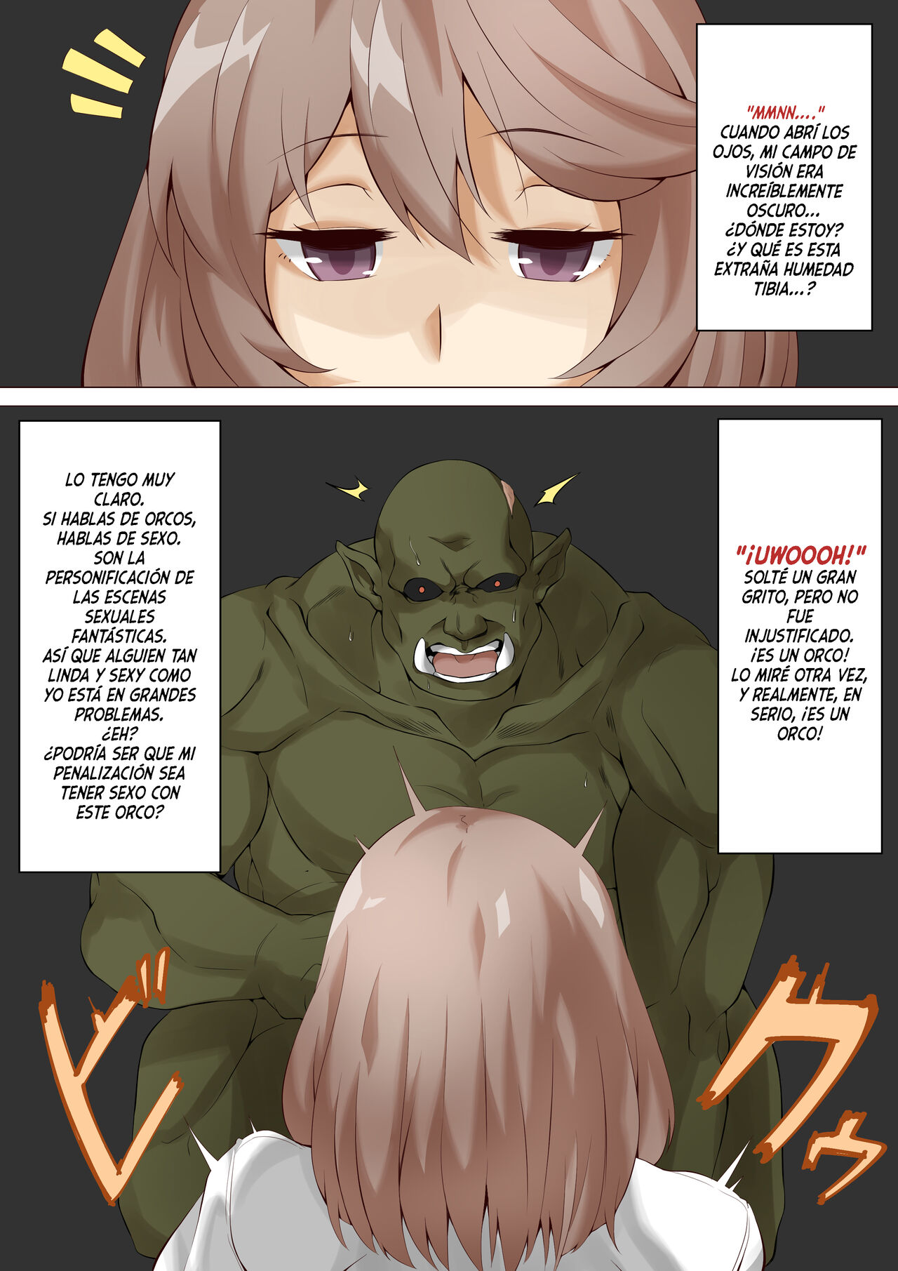 Isekai Tensei Shitara Orc no Yome ni Saserareta page 6 full
