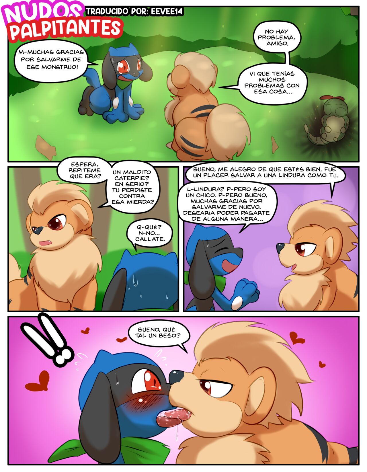 Throbbing Knots | Nudos Palpitantes page 1 full
