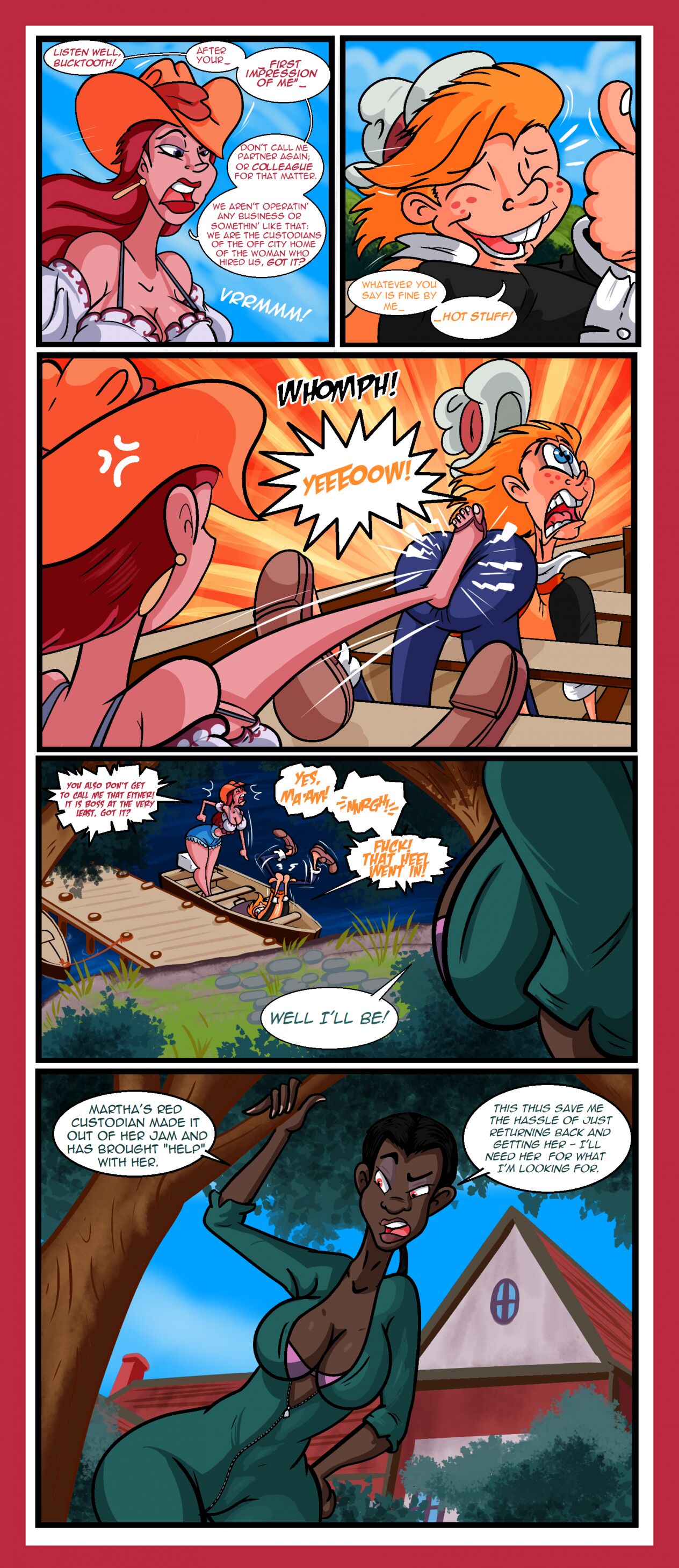 Johnny &amp; Marshie: A House of Boobs page 7 full