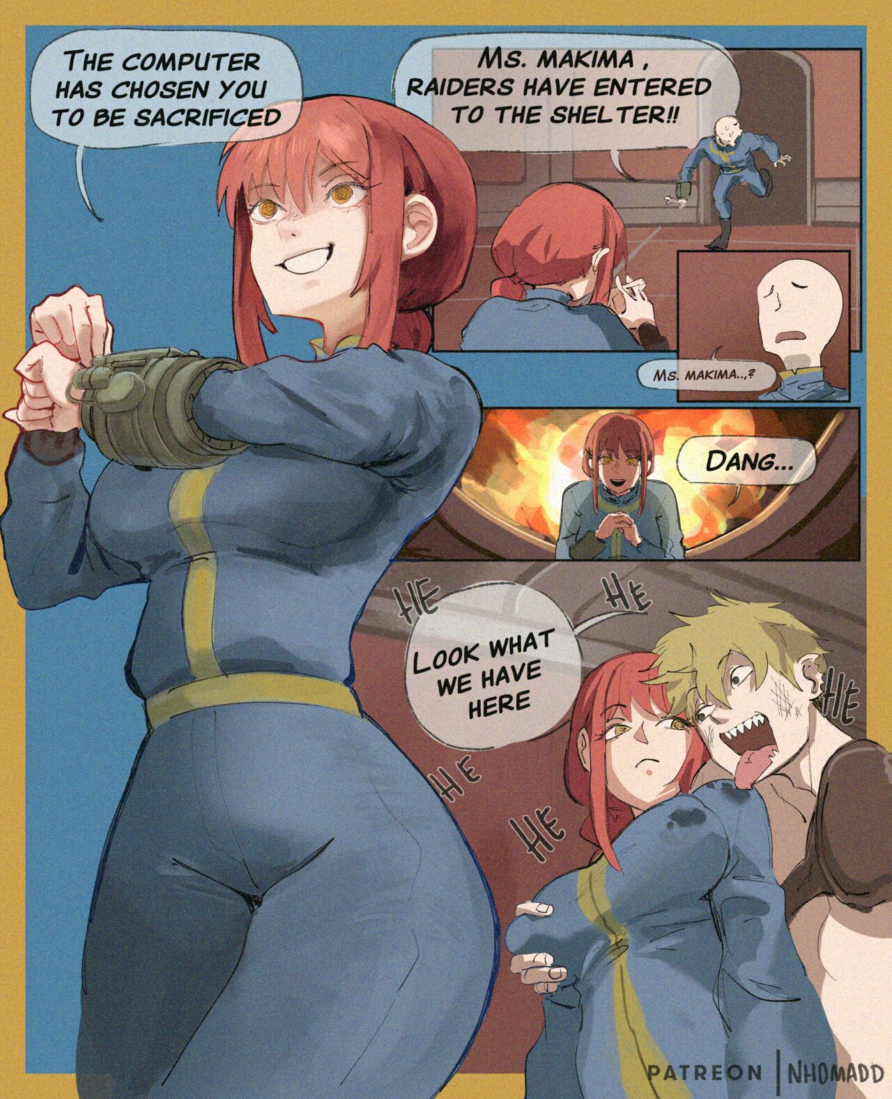 Makima as an Overseer page 1 full