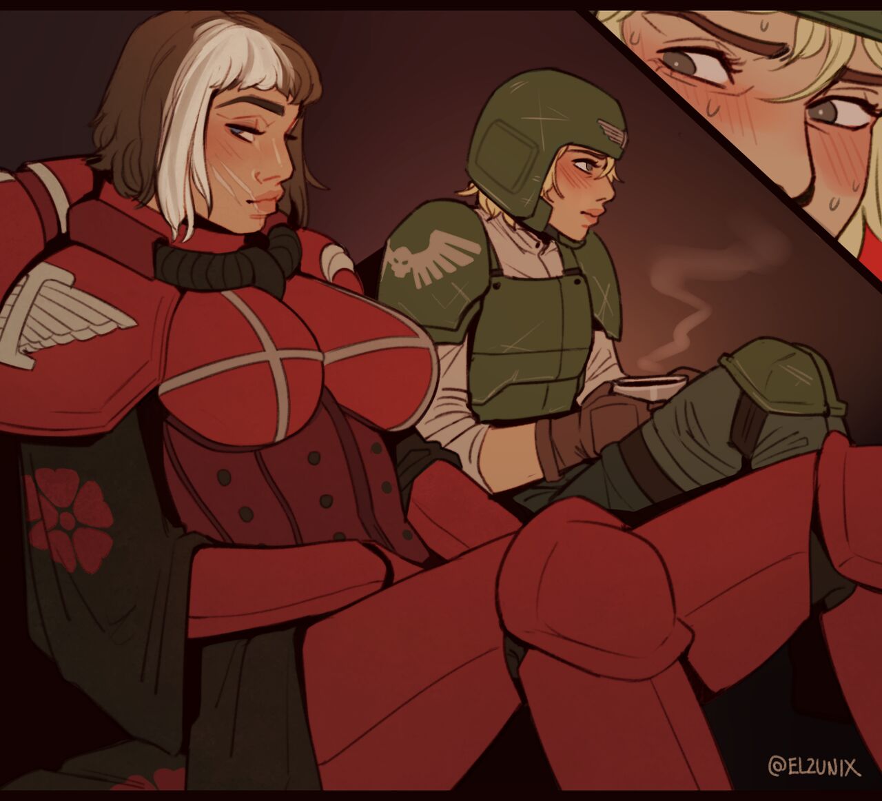 Adepta Sororitas x Guardswoman page 2 full
