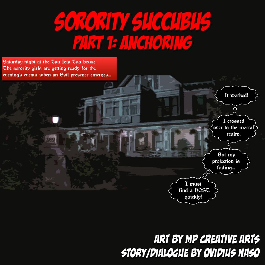 Sorority Succubus page 1 full