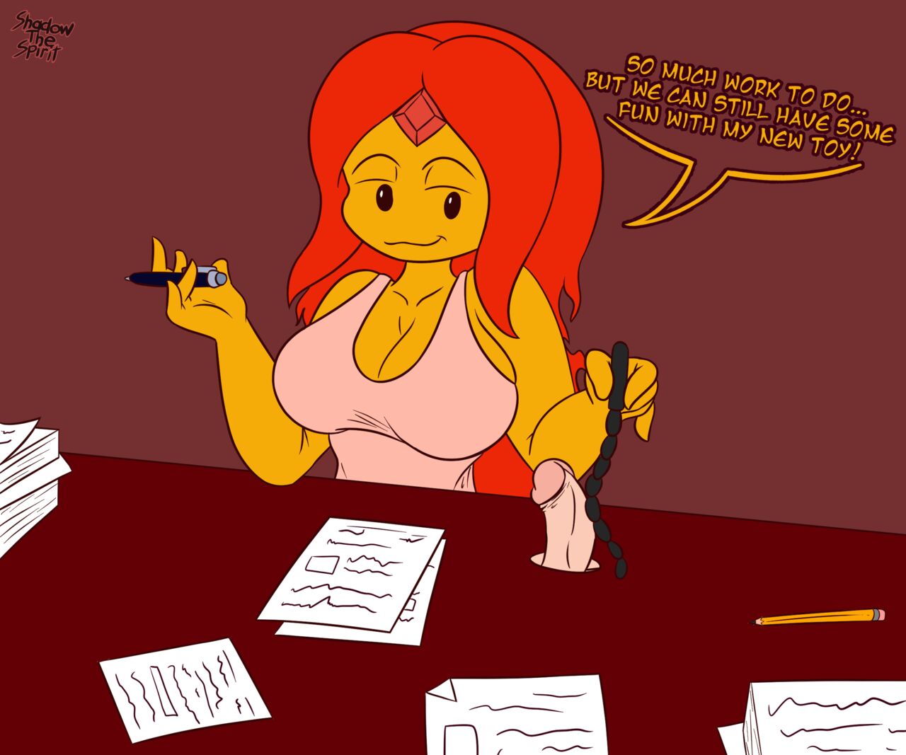 Flame Princess Femdom page 1 full