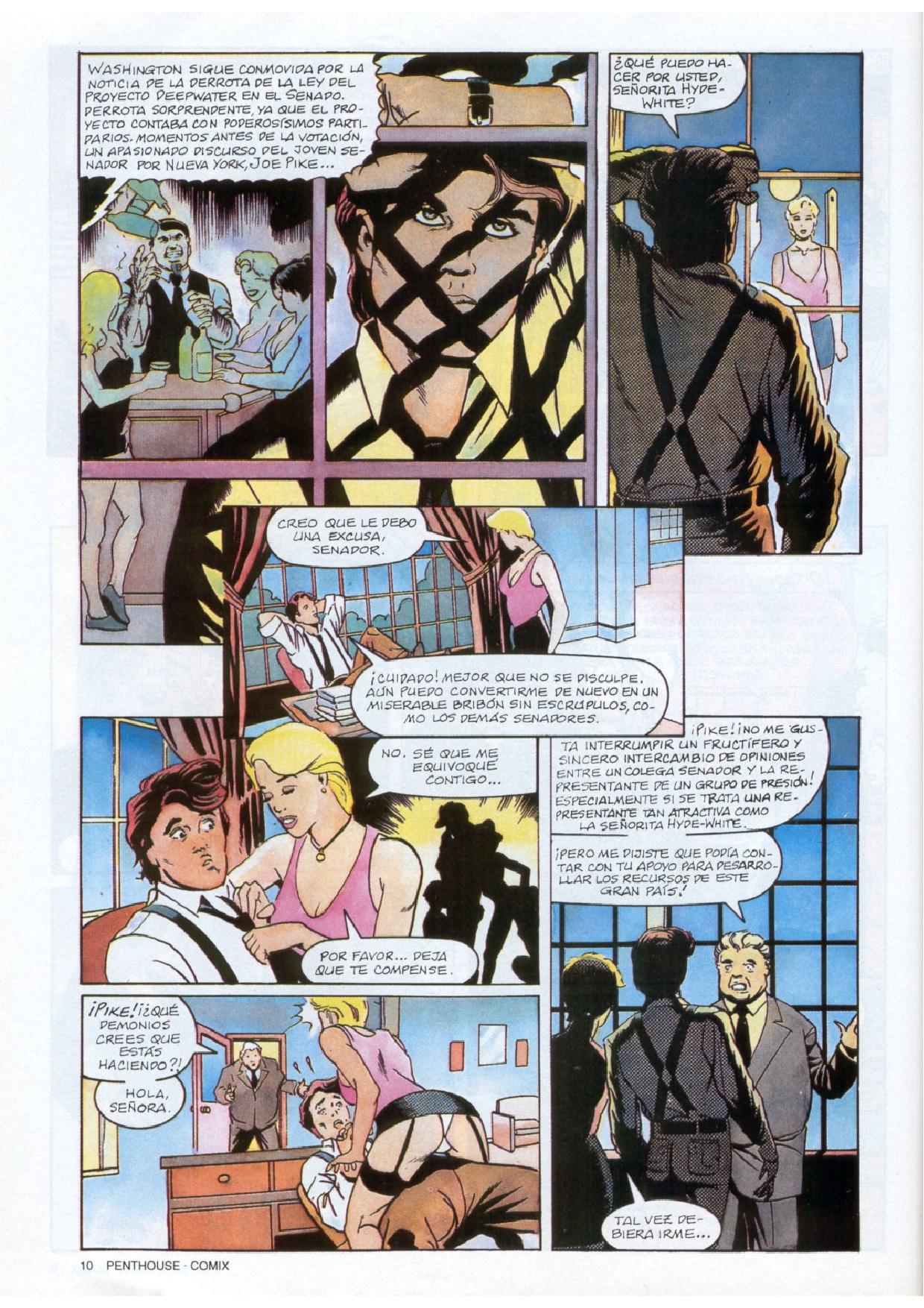 Penthouse Comix #8 page 10 full