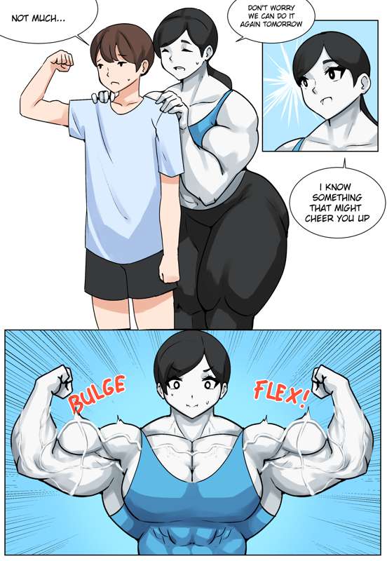 Wii Fit Girl Comic page 7 full