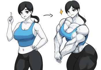 Wii Fit Girl Comic cover