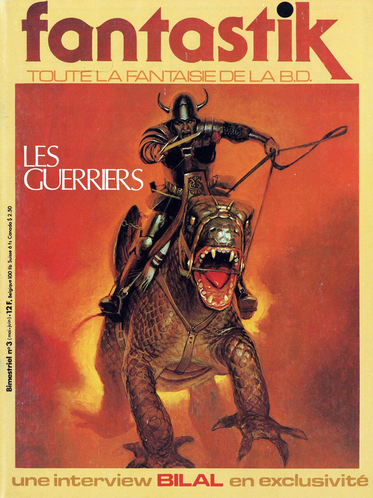 Fantastik #3 - Les Guerriers page 1 full