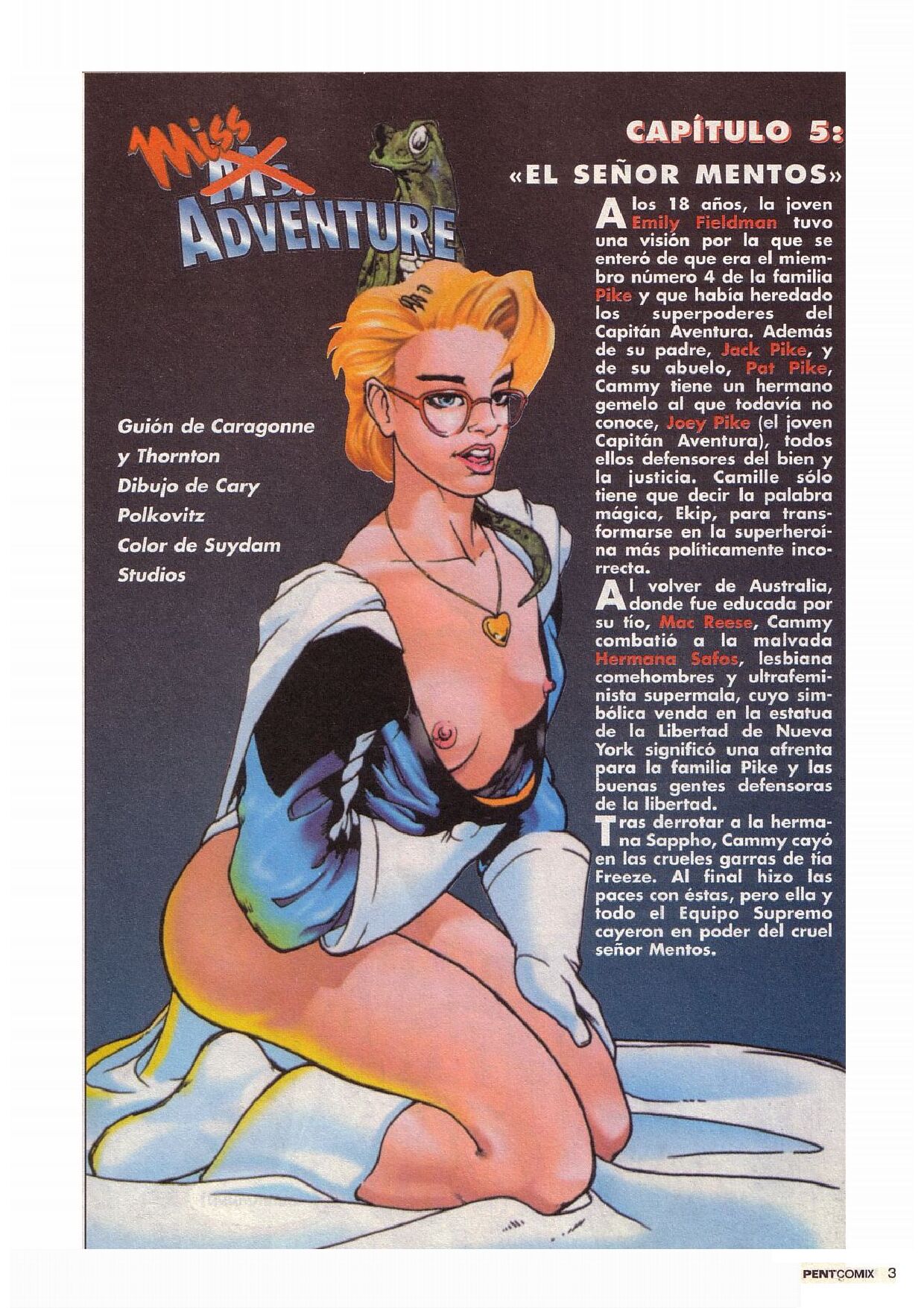 Penthouse Comix #39 page 3 full