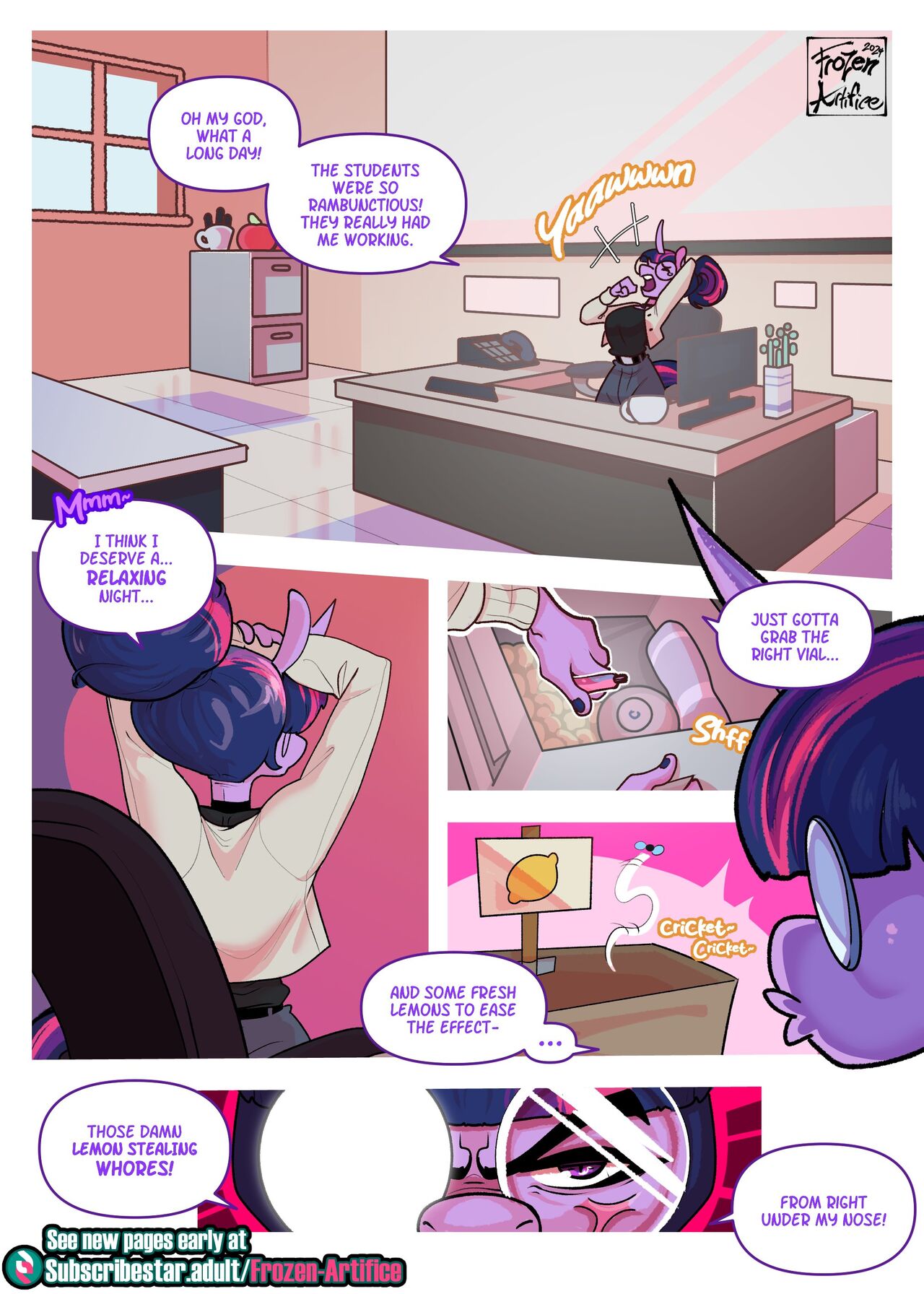 I accidentaly spiked my boss' coffee and gave her a Dick page 2 full