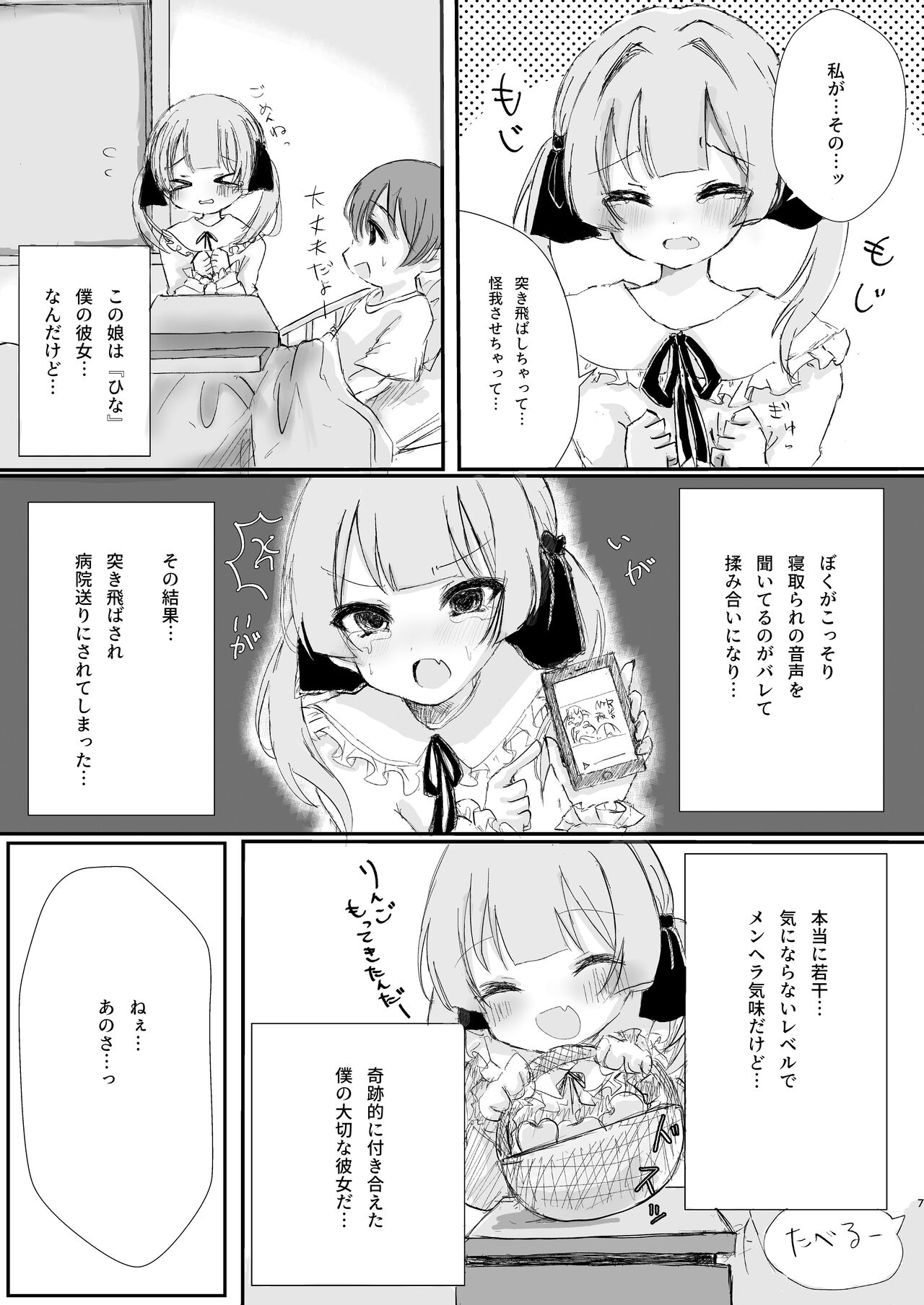 Motokare-tachi to shita ecchi na koto, kikasete ageyokka? page 7 full
