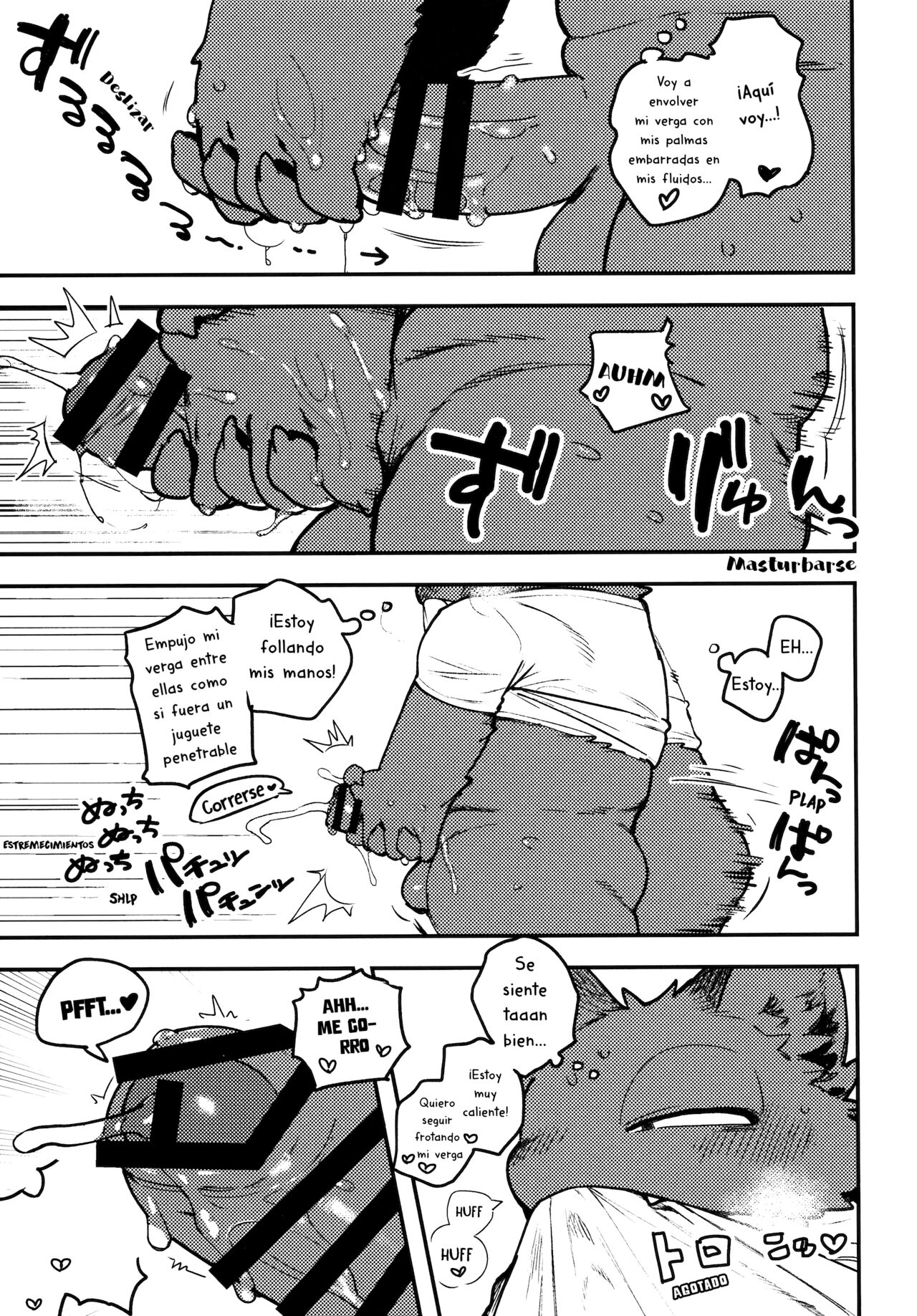 Nekoda-kun Toire de nu!!! | Nekoda en el baño page 8 full