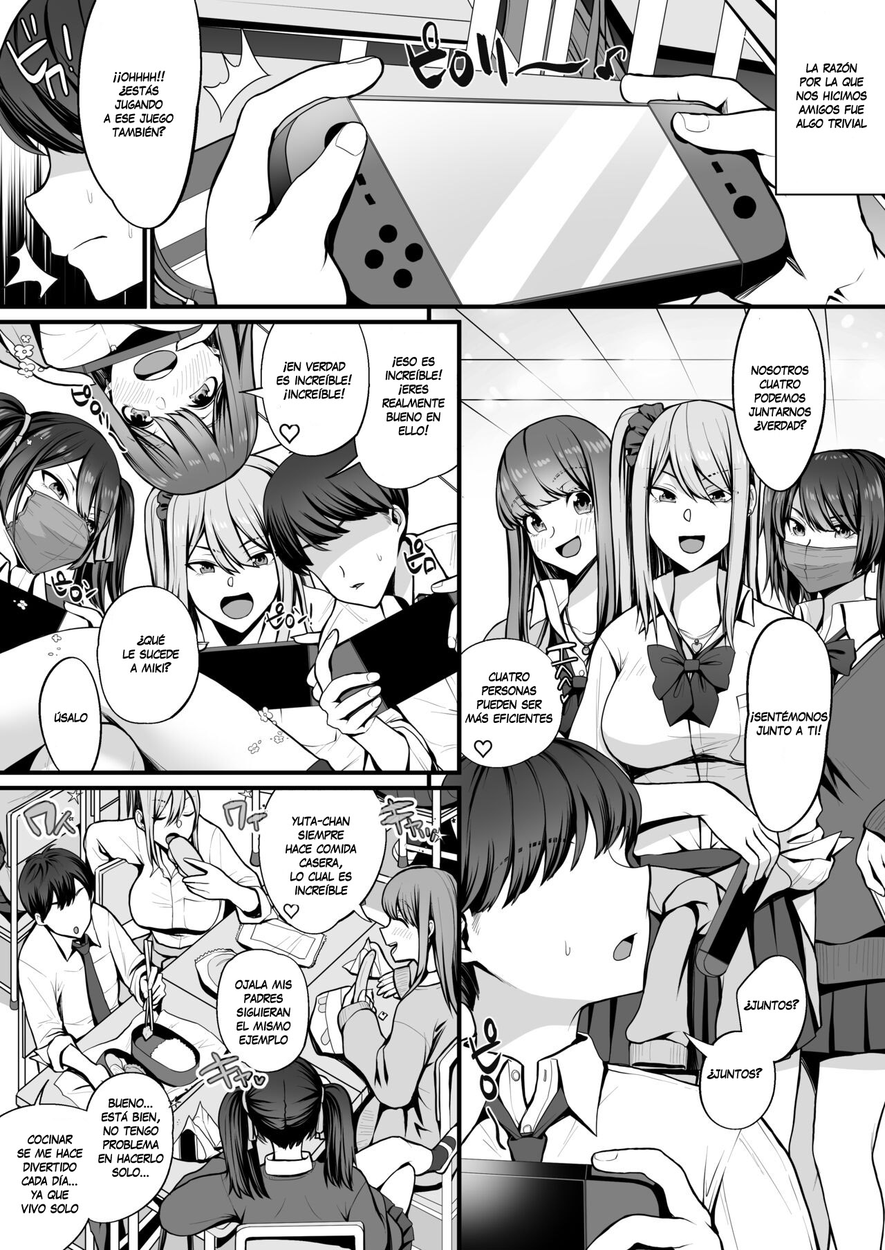 Game Suki no Gal-tachi to Ore no Heya de Shitai Houdai page 4 full