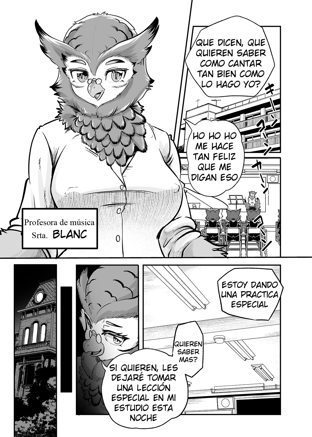 Blanc-sensei no Tokubetsu Lesson page 2 full