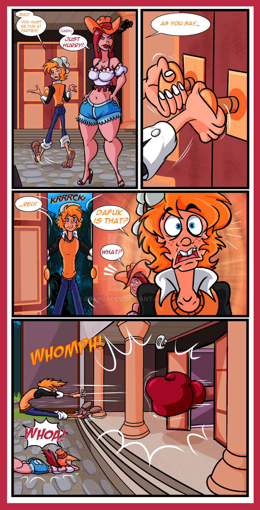 Johnny and Marshie - A House of Boobs page 10 full