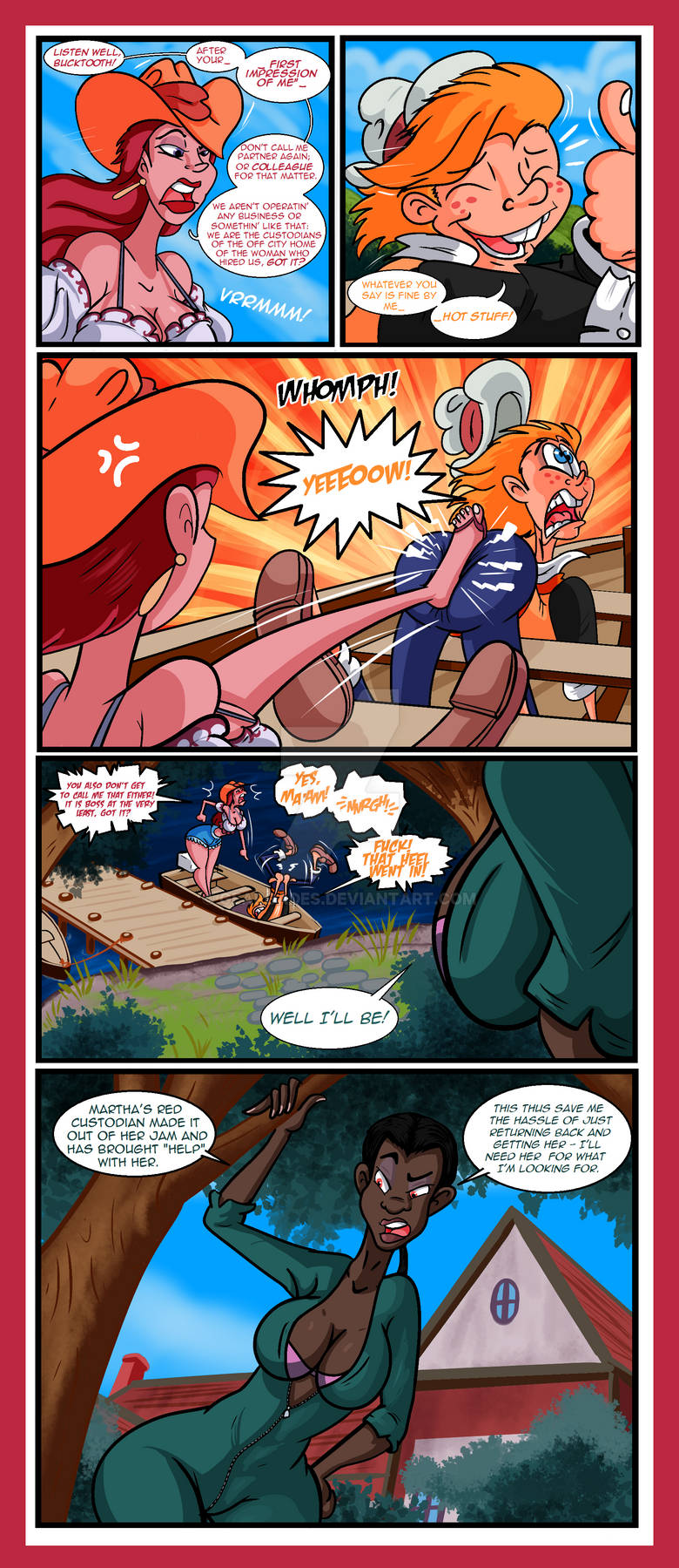 Johnny and Marshie - A House of Boobs page 7 full