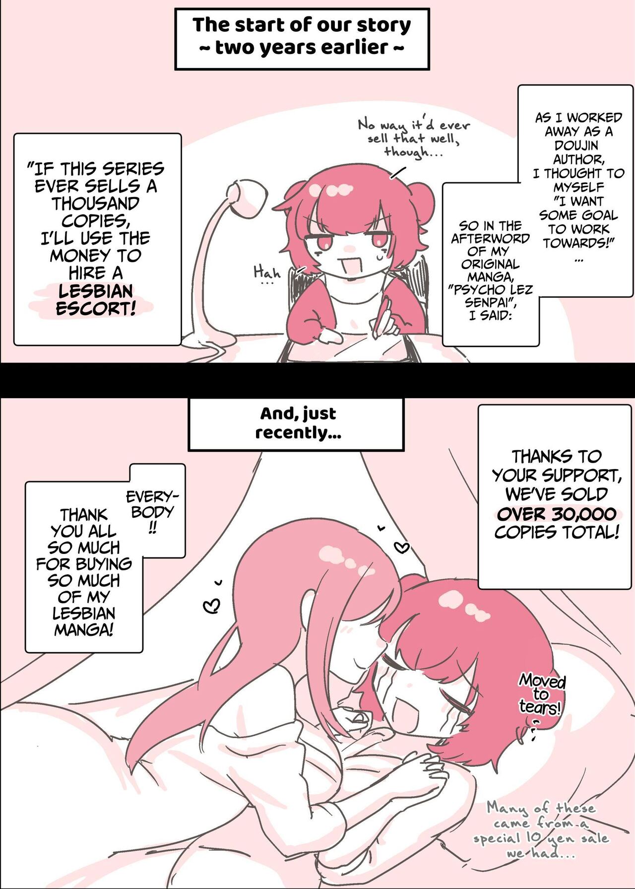 Psycho Les Senpai ga 1000-bon Ureta Kinen ni Les Fuuzoku ni Itte Kimashita Repo | Psycho Lesbian Senpai Sold 1000 Copies Memorial Lesbian Brothel Experience Report page 2 full