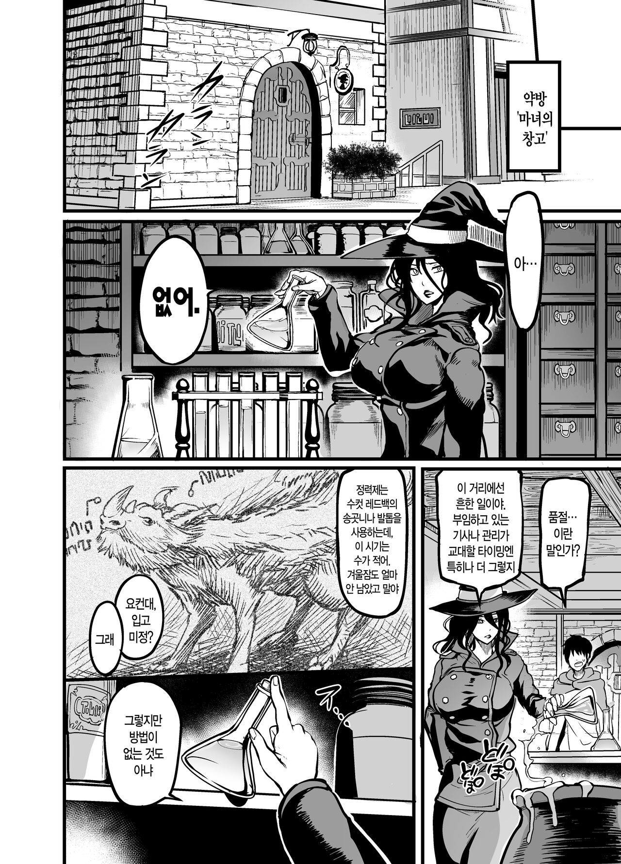 Youkoso Succubus Machi e 3 ~ Kedamono kari no seiryoku-zai ~ | 어서오세요 서큐버스 거리에~! 3 ~짐승 사냥꾼의 정력제~ page 10 full