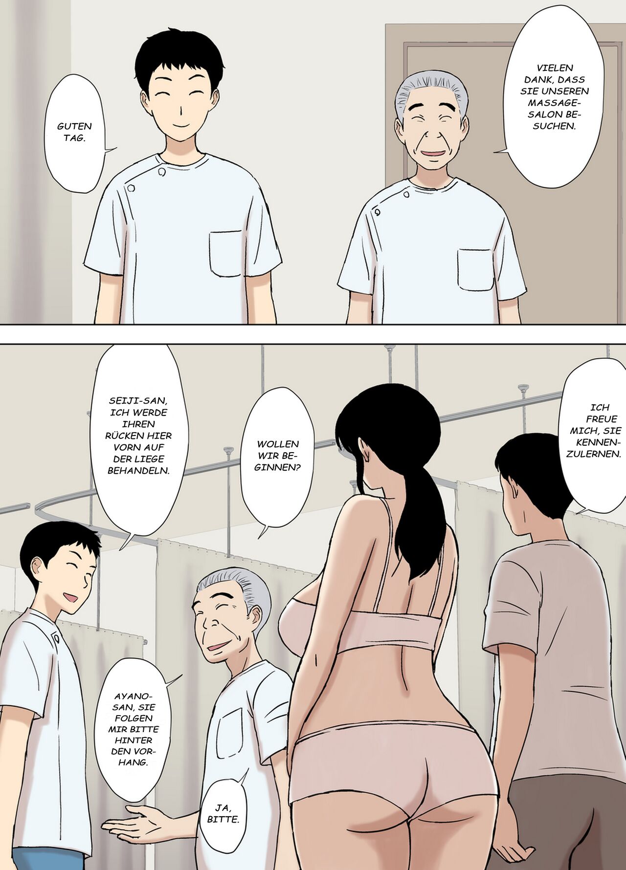 Fubuki-san-chi no Ayano-san Dosukebe Honenuki Massage Hen page 5 full