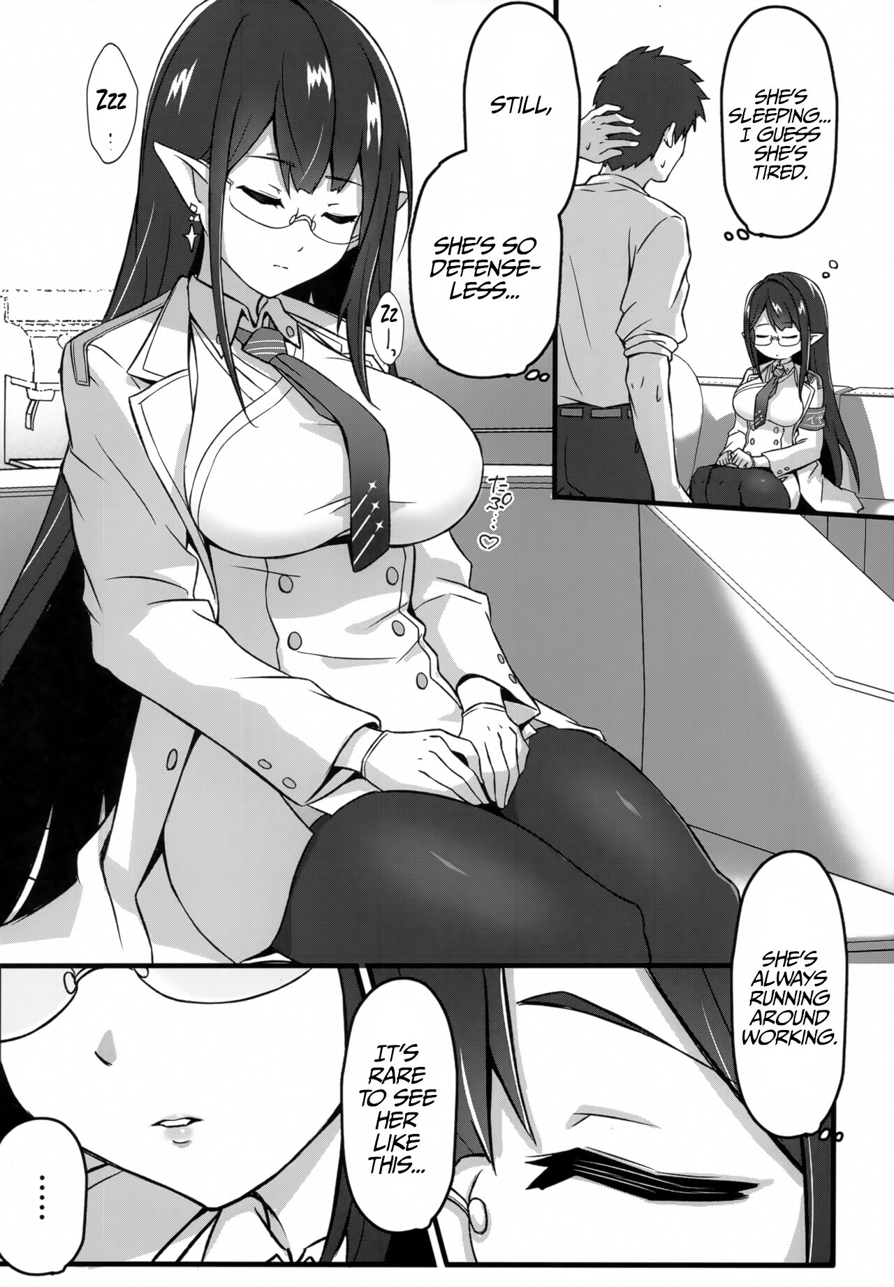 Utatanechuu no Nanagami Rin to... | With A Sleeping Nanagami Rin... page 7 full