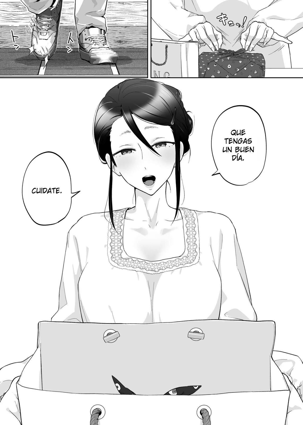 Kaa-san, Tsukiatte 1-2 | Madre, Sal Conmigo 1-2 page 9 full