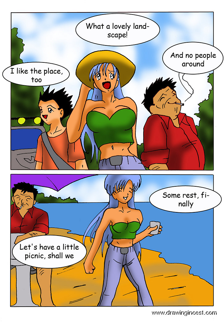 Mom, dad and sonny have a little picnic, amazing page 2 full