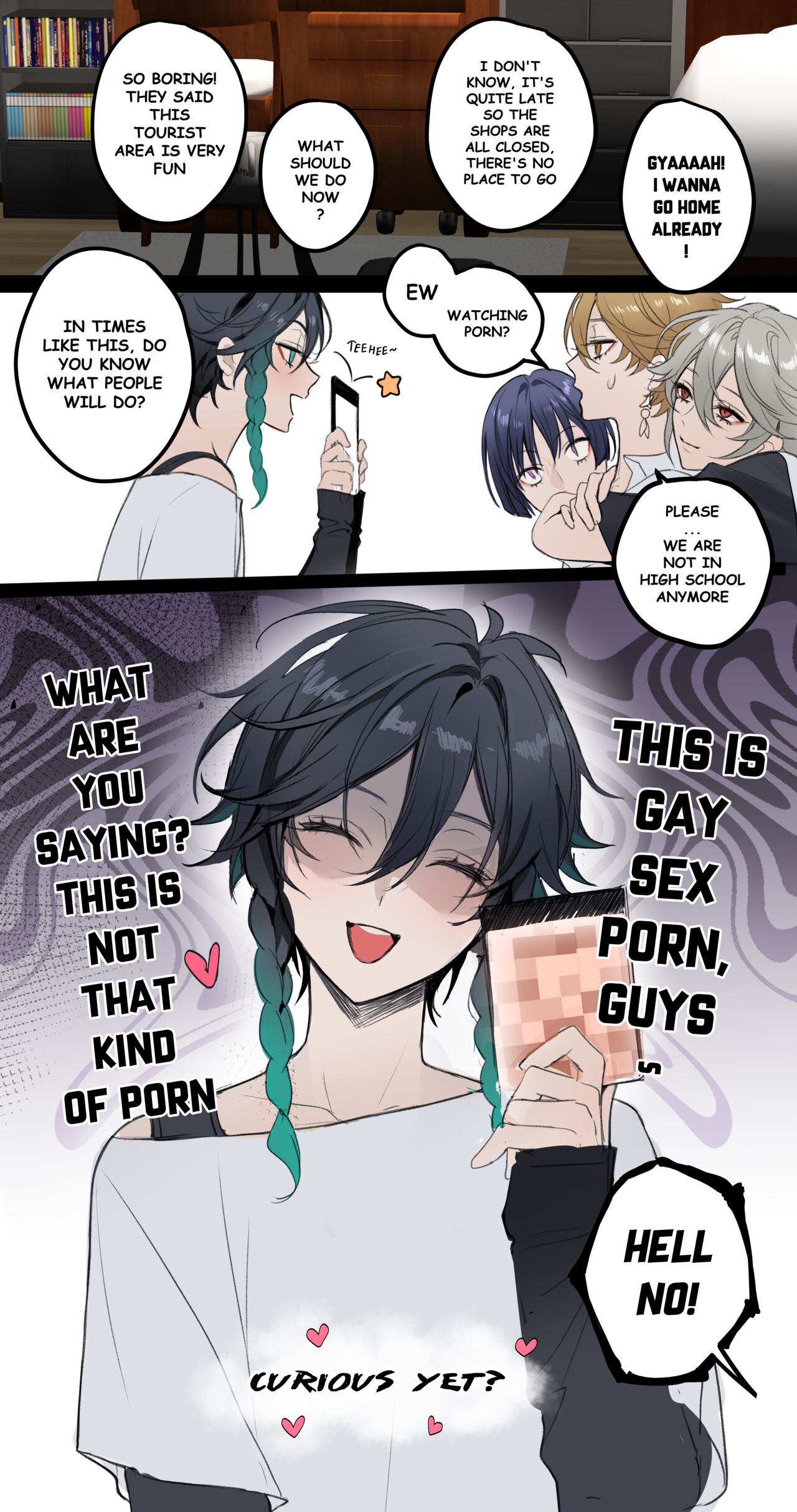 Anemo Men's Hot Vacation Trip page 1 full