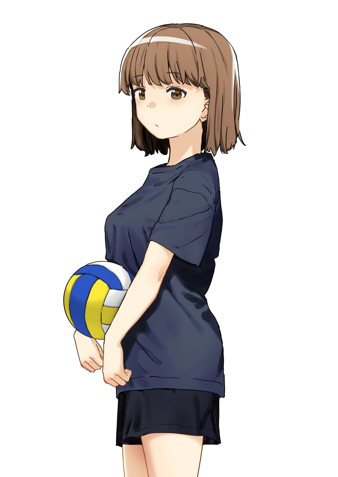 Volleyball girl page 1 full