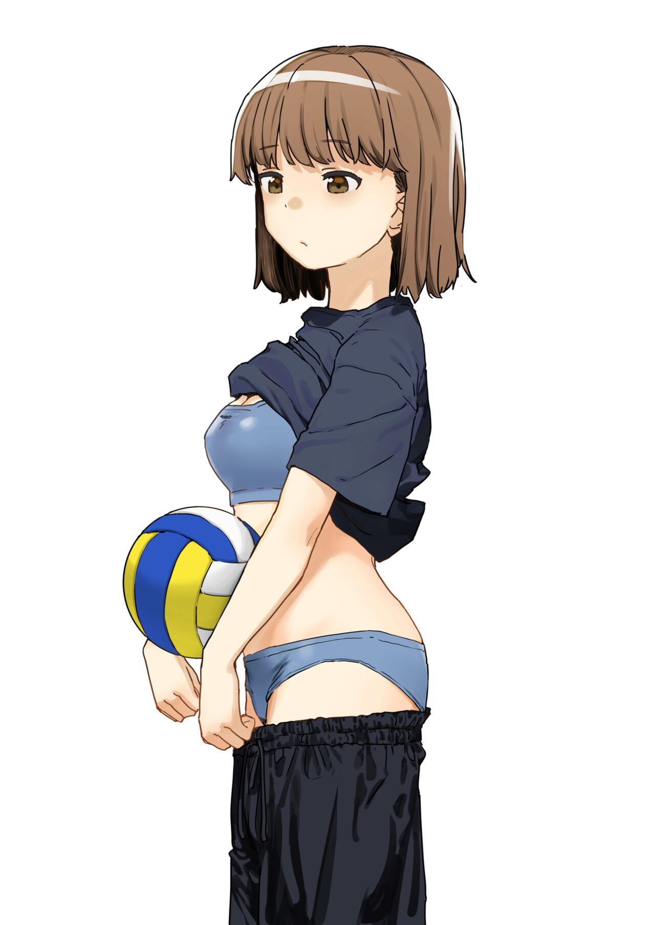 Volleyball girl page 2 full