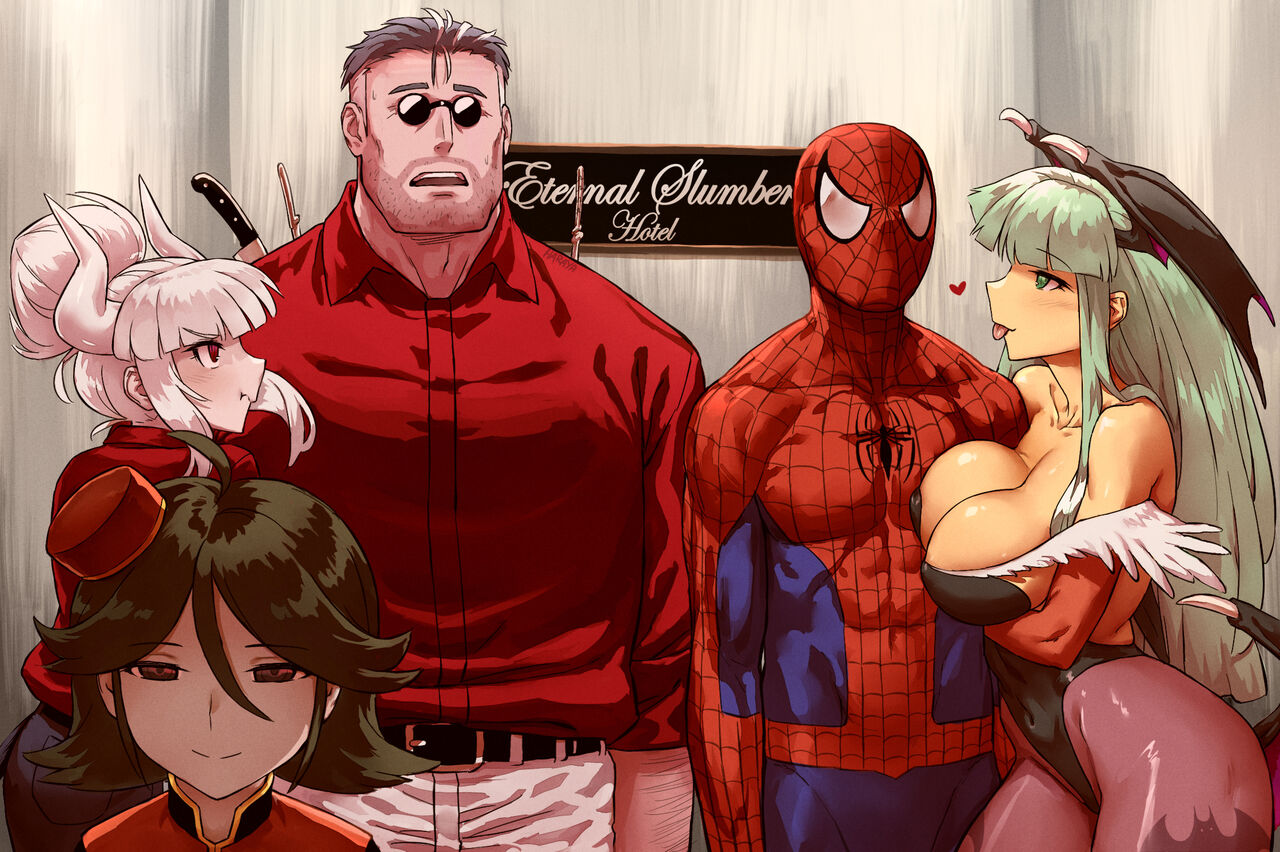 Morrigan x Spidey page 6 full