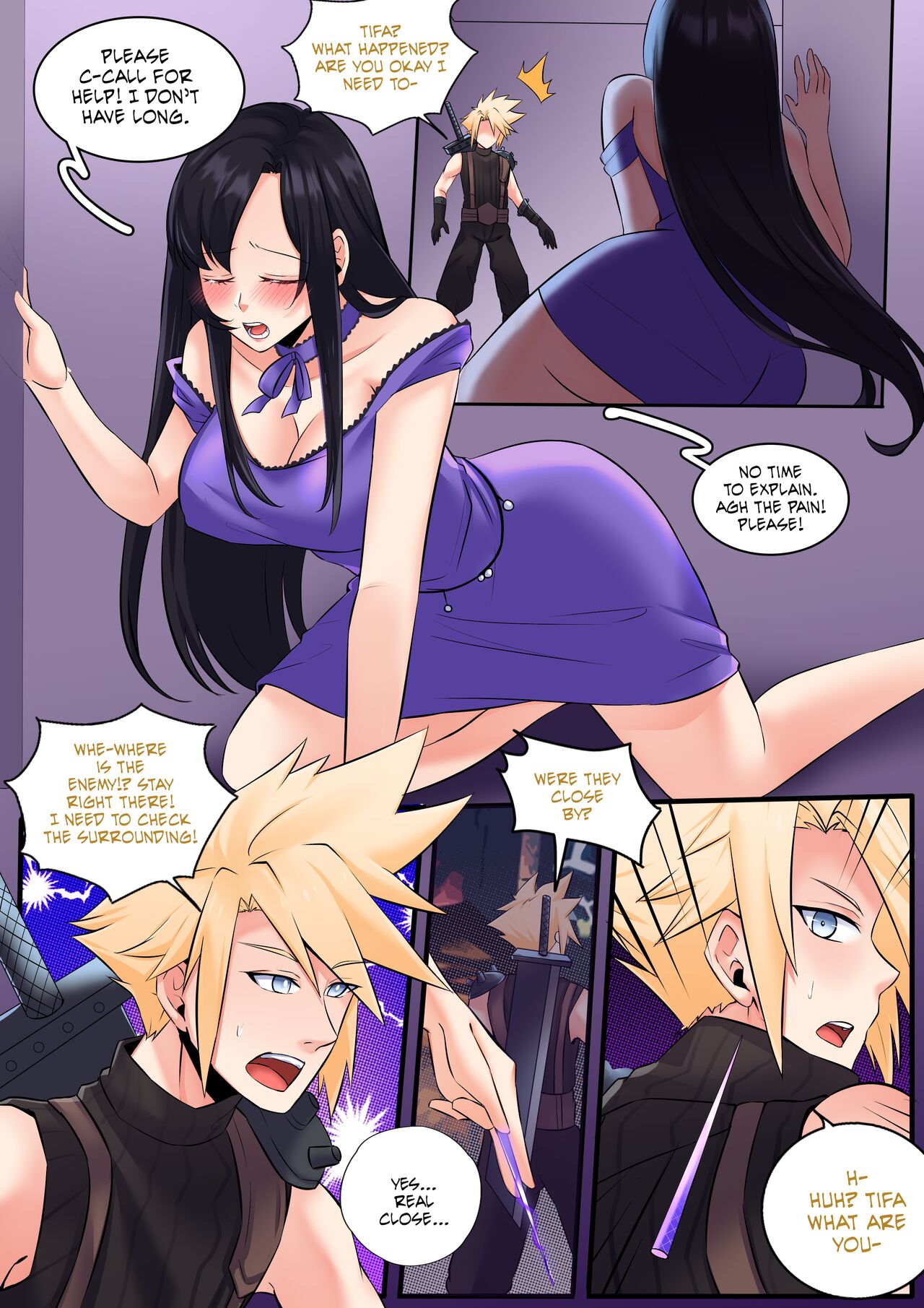 Final Fantasy VII: Honeybee Inn page 5 full