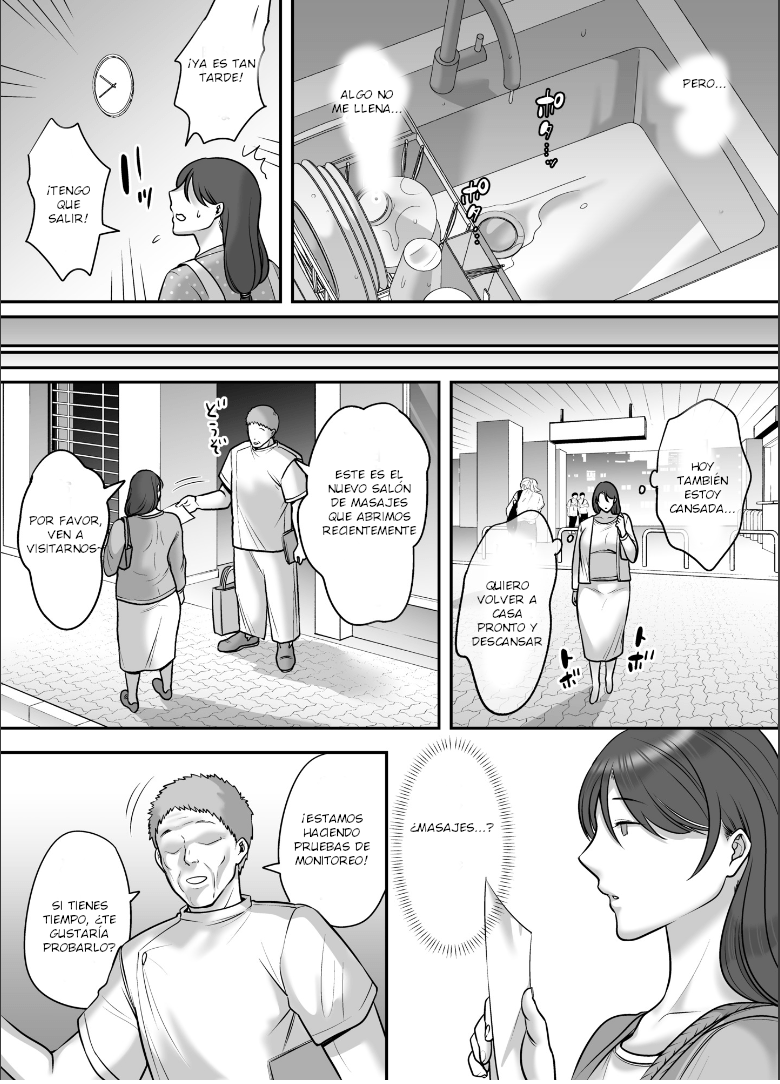 Less na Hitozuma ga Akutoku Massage ni Hamaru Riyuu | Razones por las que las esposas insatisfechas caen en masajes de mala reputación page 5 full