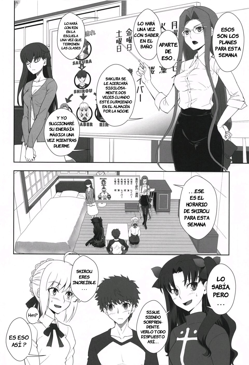 Emiya Shirou no Isshuukan page 5 full