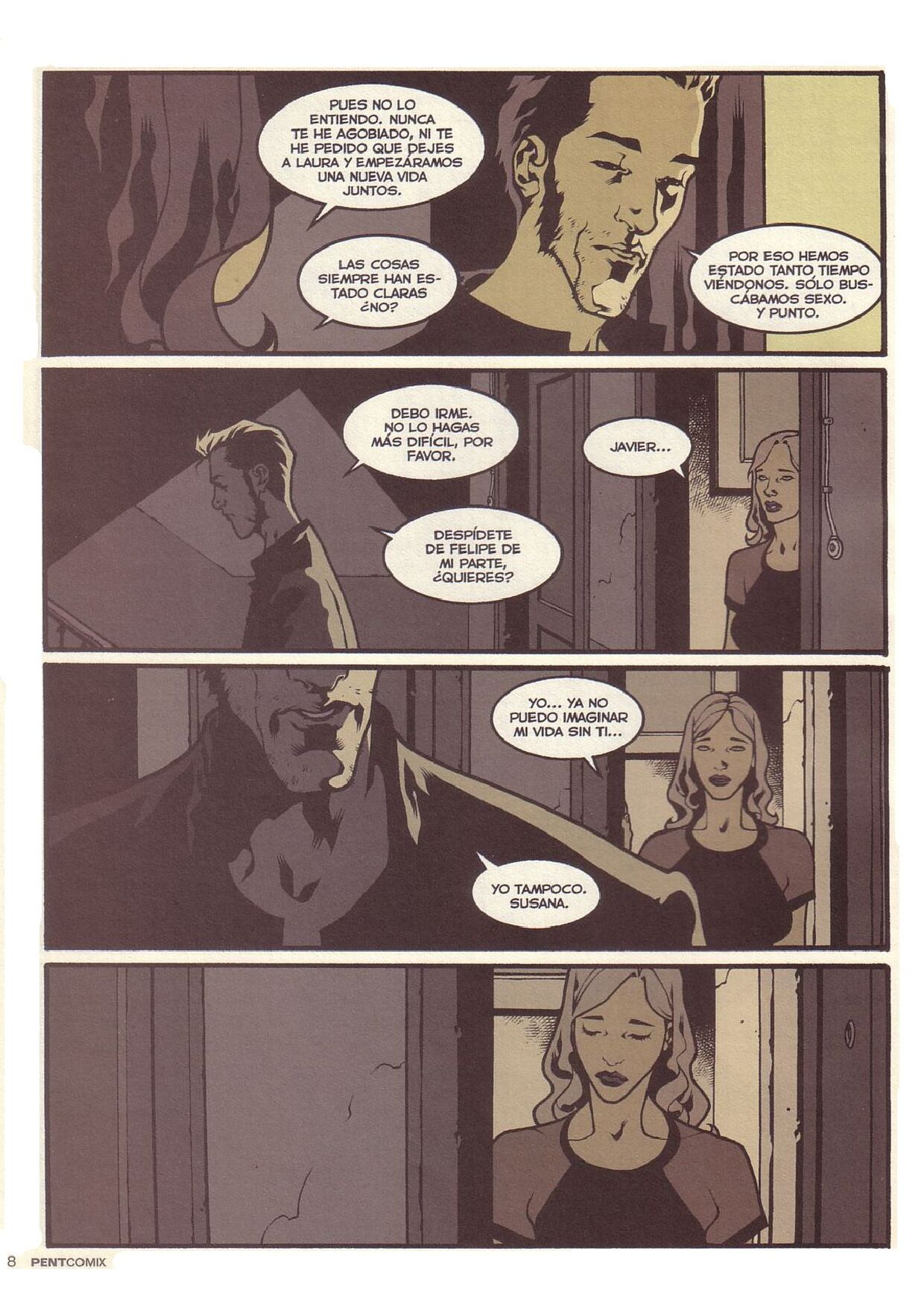 Penthouse Comix #48 page 8 full