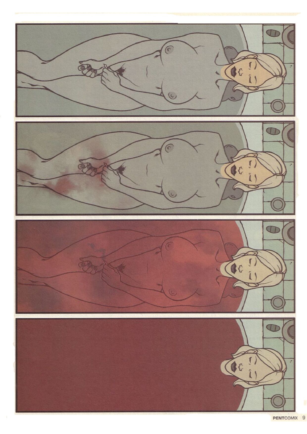 Penthouse Comix #48 page 9 full