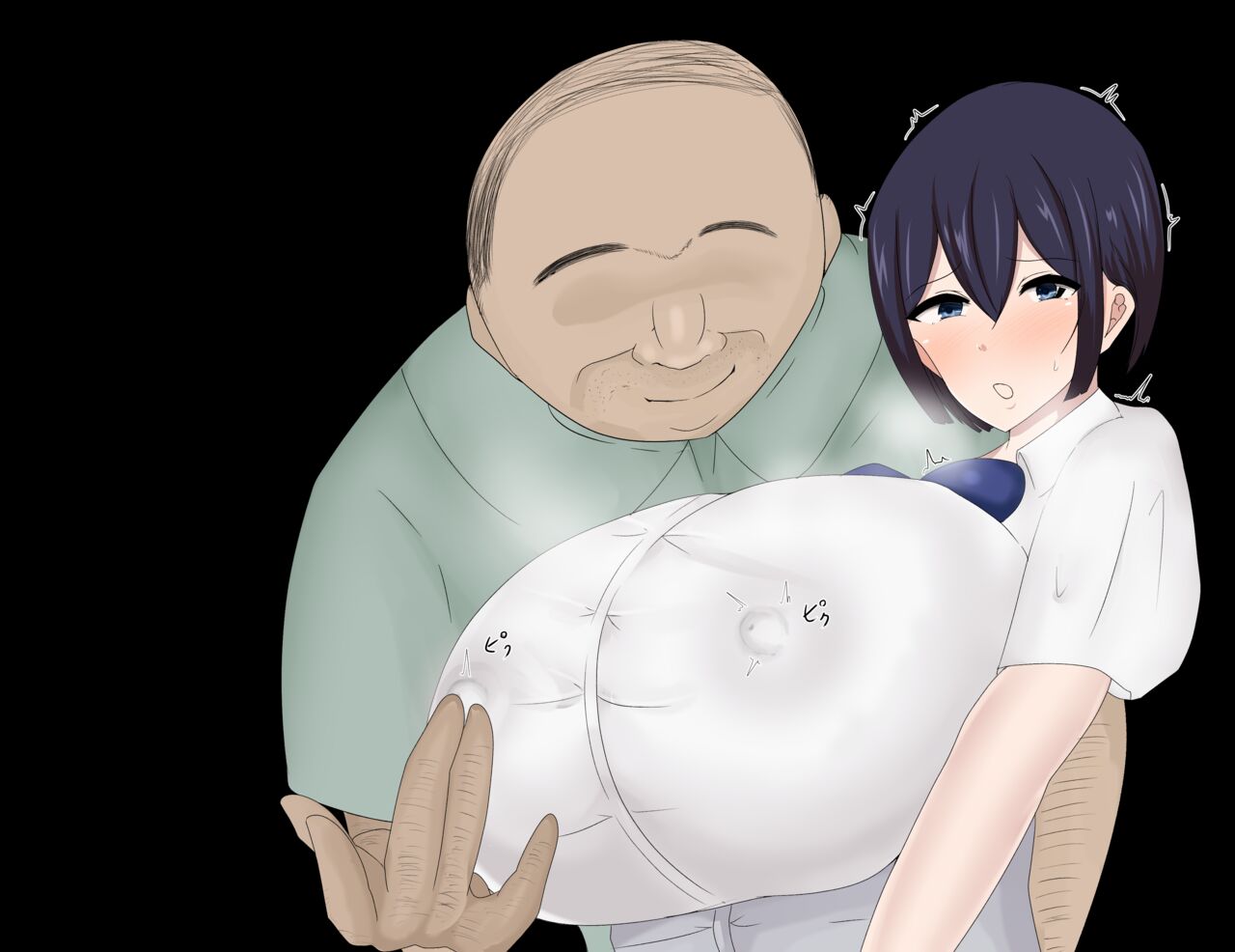 Big Breasts JK Ayumi Amemiya Returns the Favor page 9 full