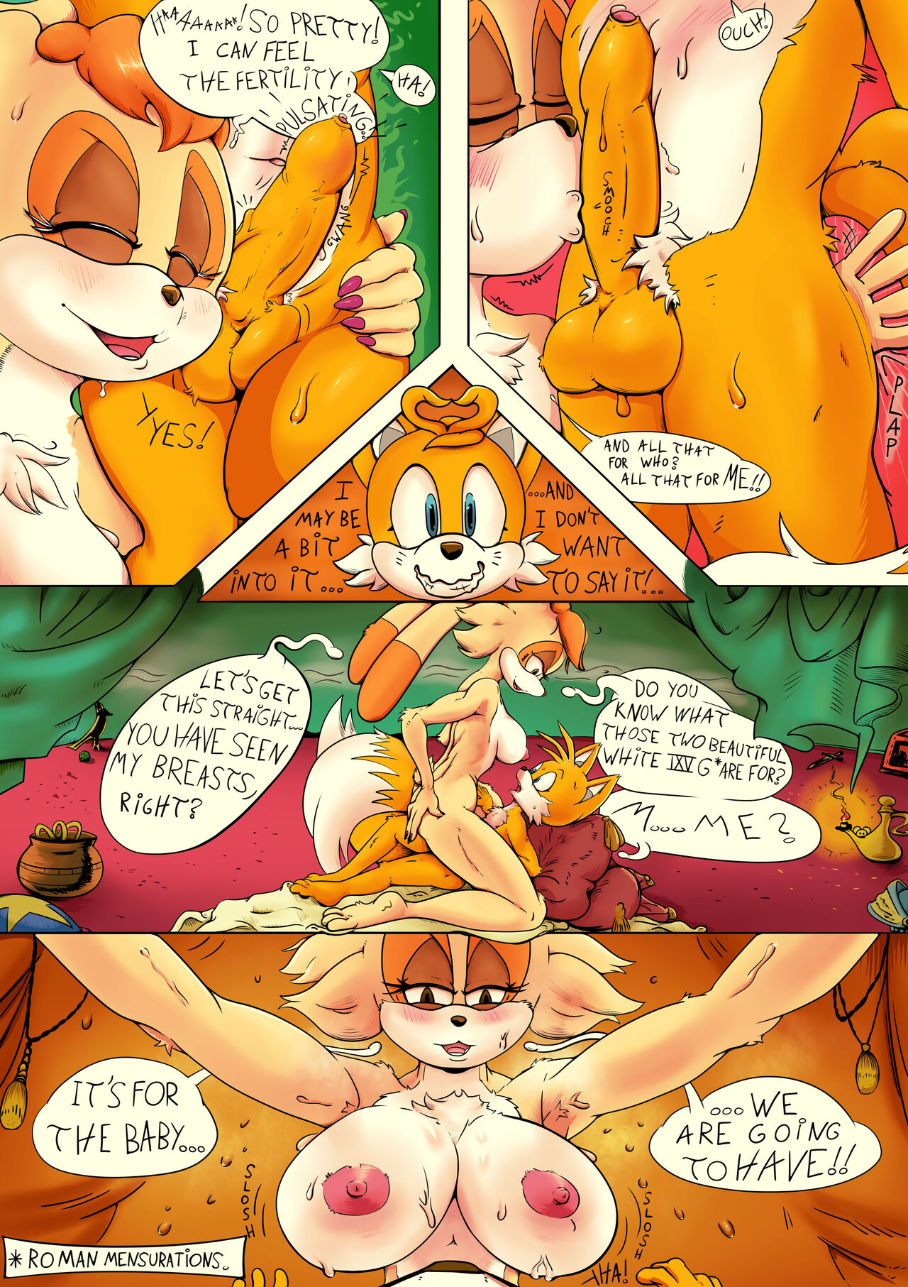 Vanilla Kidnap 2: Tails pays the price! page 8 full