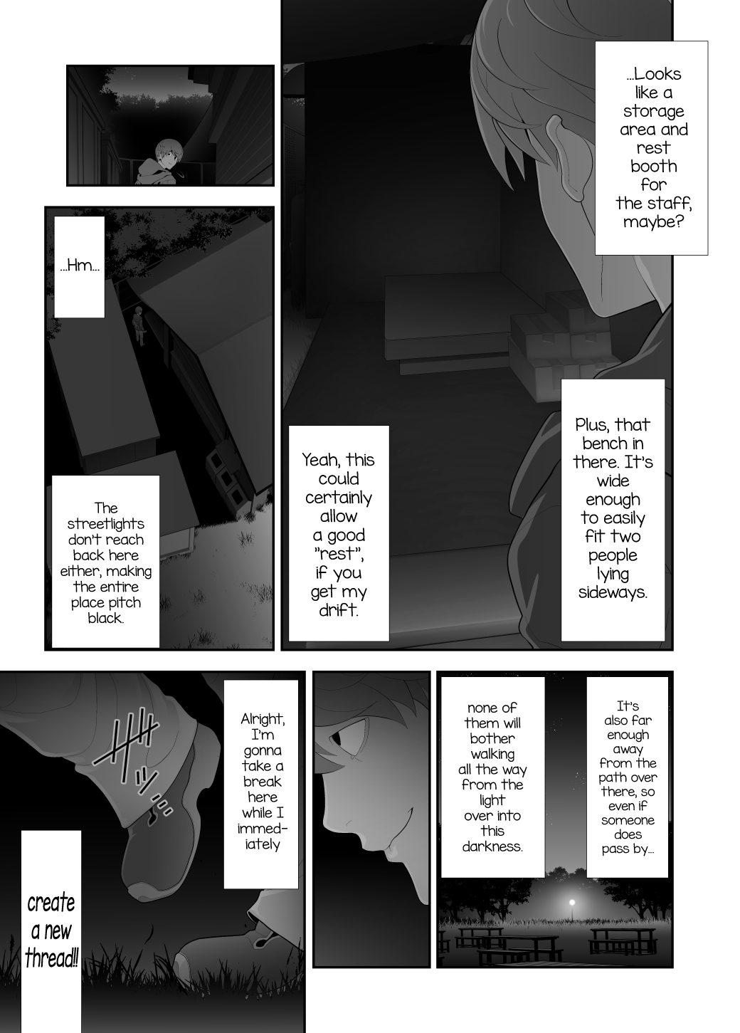 Josouko Hatten-kei <<Chikabano Shinrinkouen Hen>> page 9 full