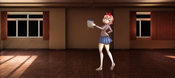 Sayori's booby madness cover