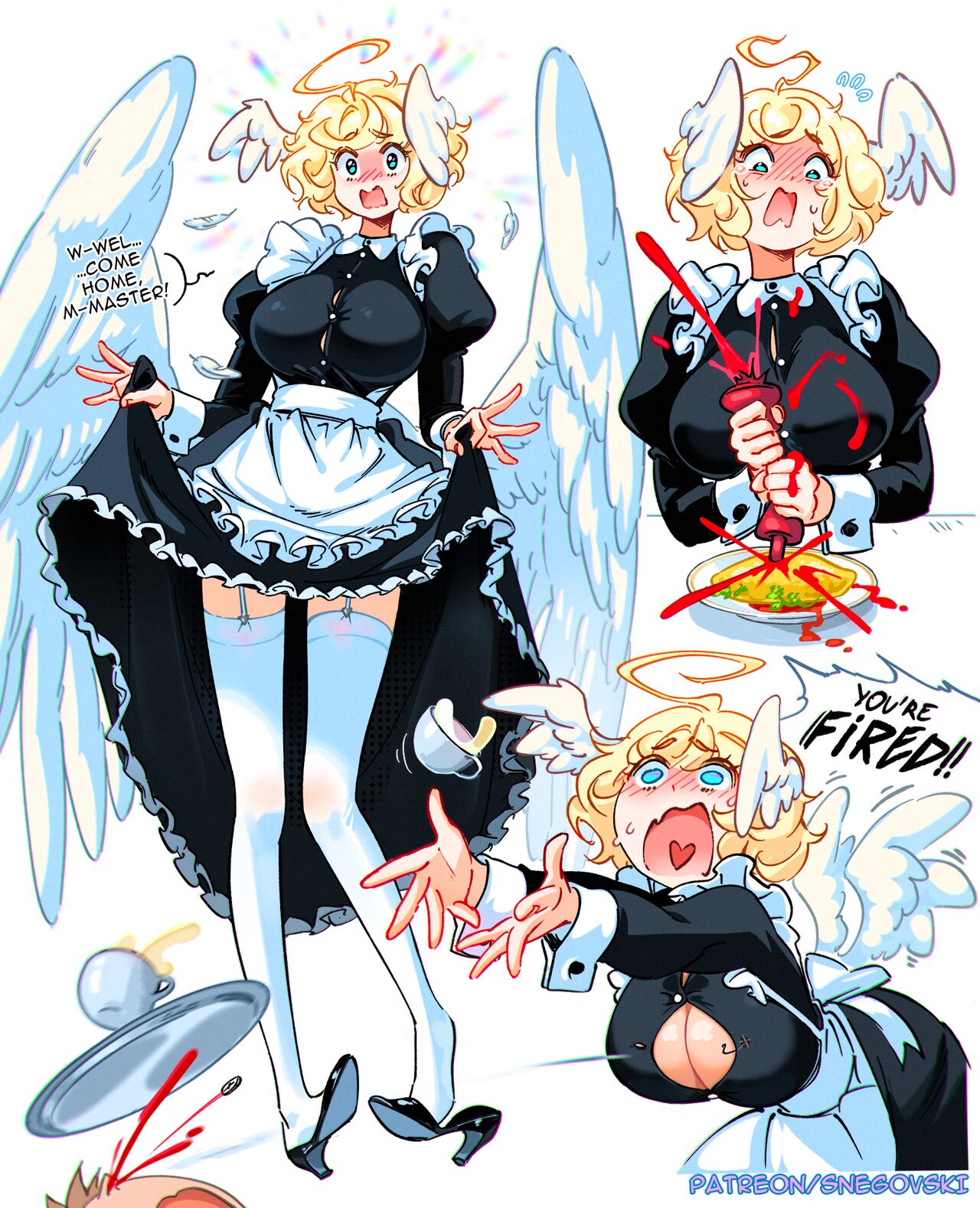 😇Gabi's new job! page 1 full