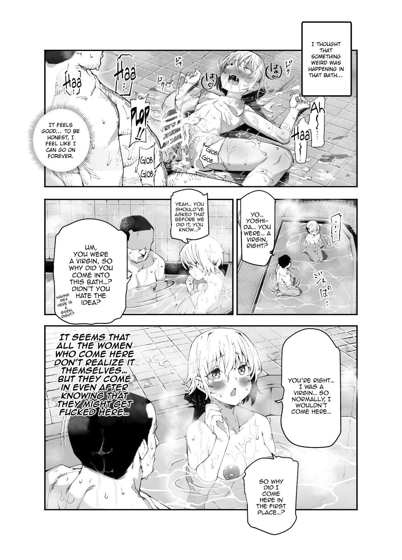 Kakushi Konyoku EX Sex Atarimae no Cheat Spot | A Hidden Cheat-Spot in the Mixed Bath Where It's Expected to Have Sex EX page 10 full