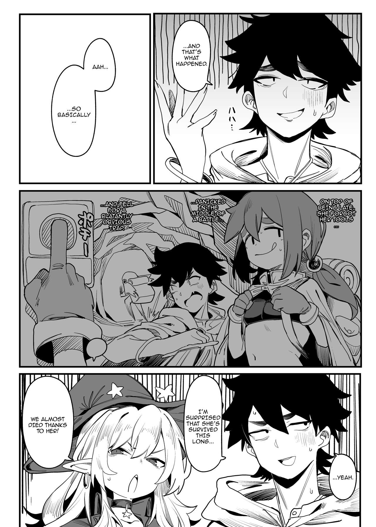 Okane ga Hitsuyou na Onna / Story About A Broke Female Adventurer Getting Easily Fooled page 4 full