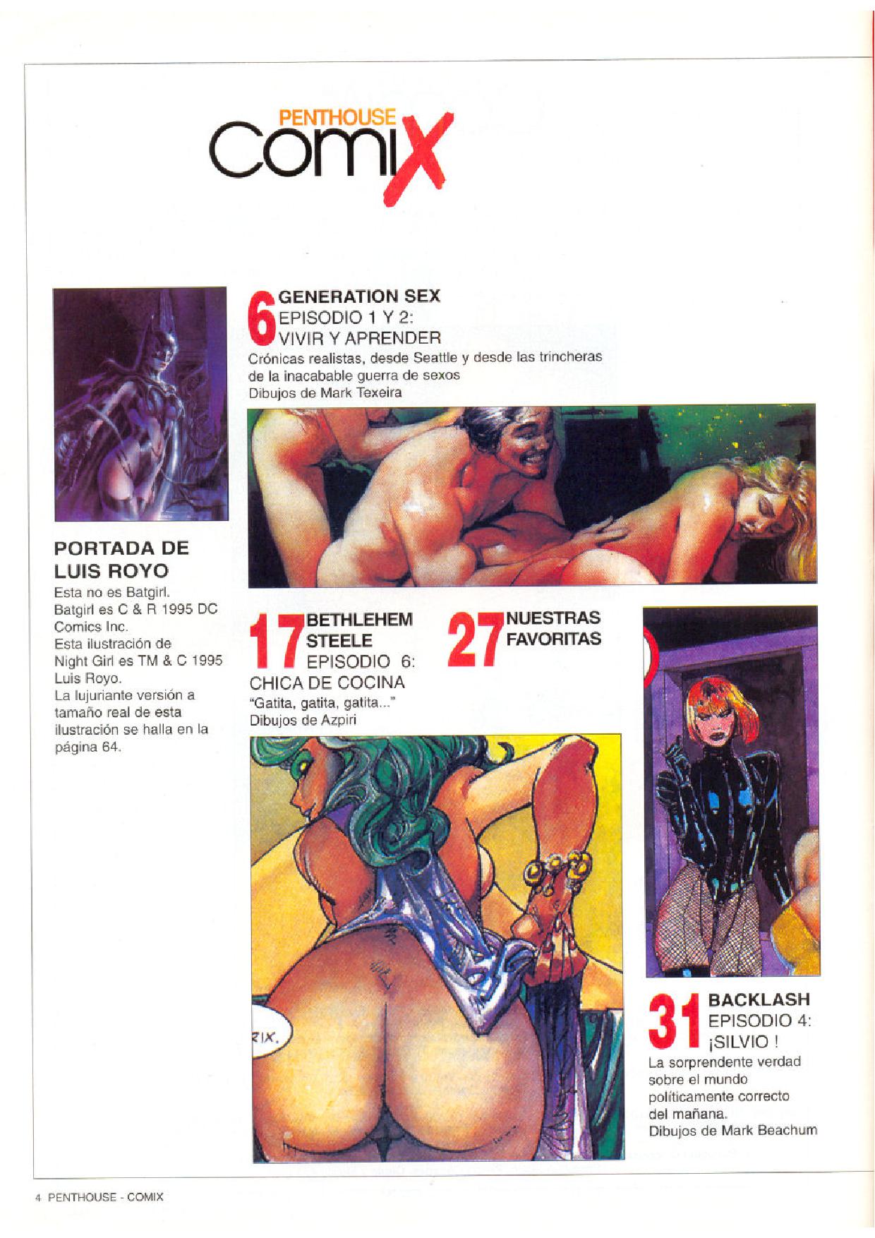 Penthouse Comix #7 page 3 full
