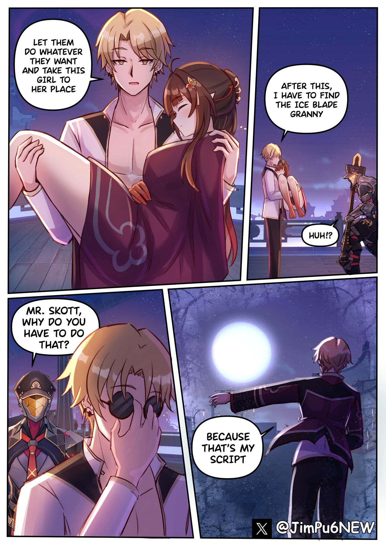 Skott VS HSR Girl #4 - Finish Lingsha page 7 full