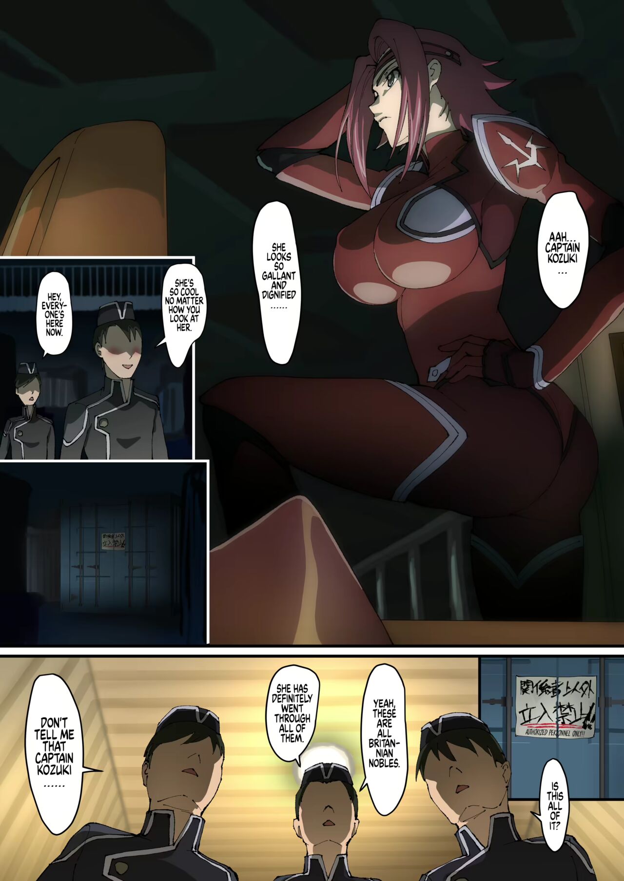 Kallen's Secret page 1 full