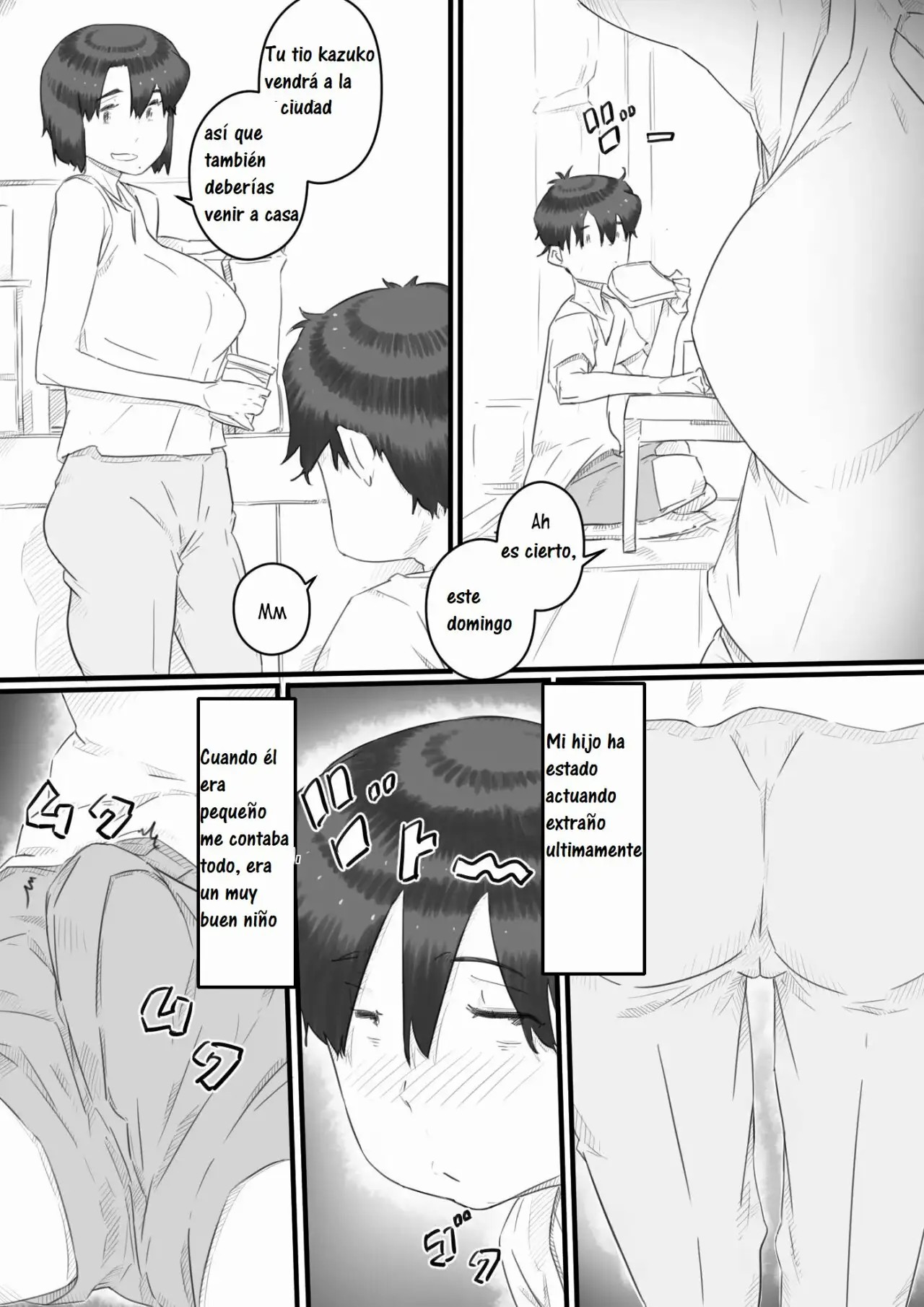 Hitorigurashi no Musuko no Heya de | Staying over at my son's apartment page 3 full