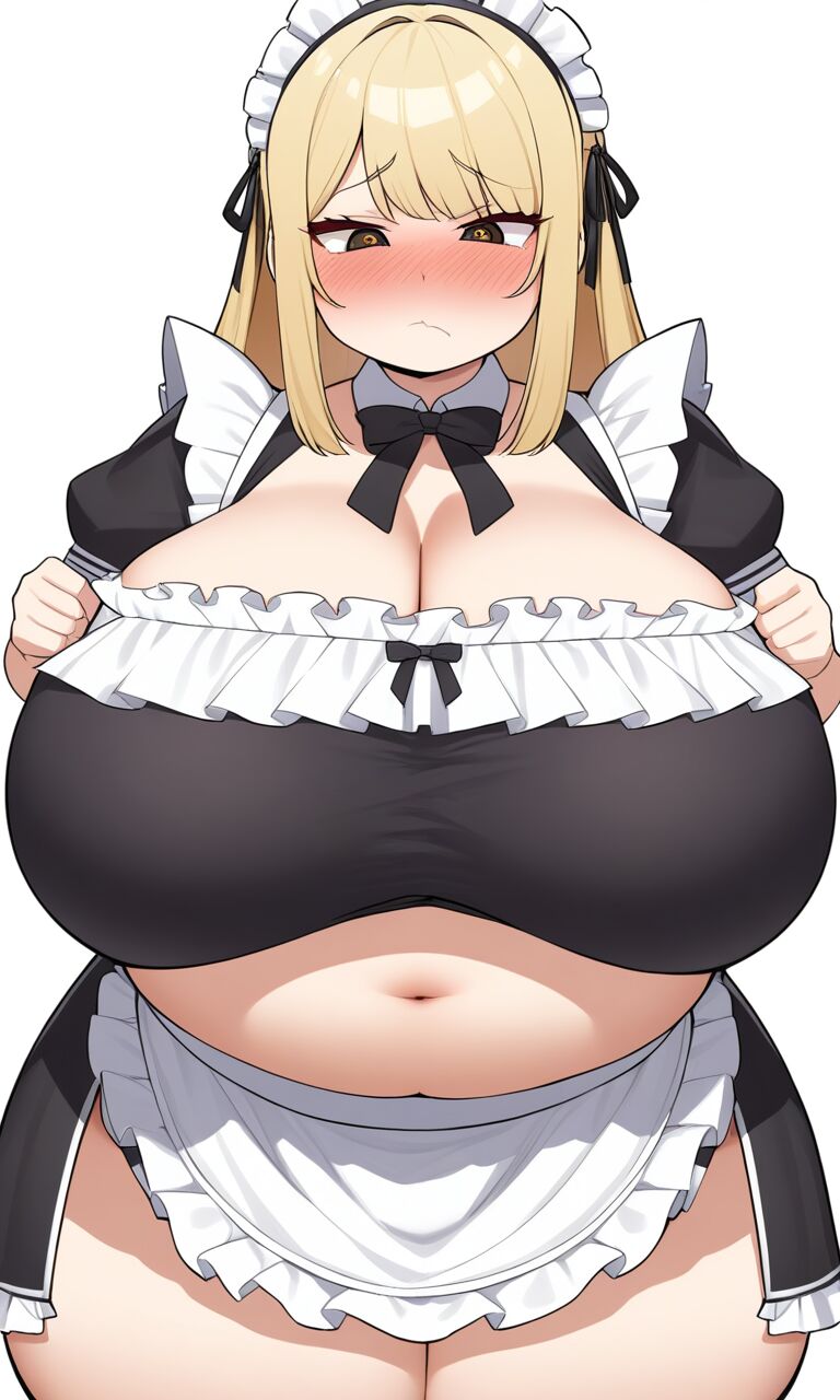 BBW Anime Maid page 3 full