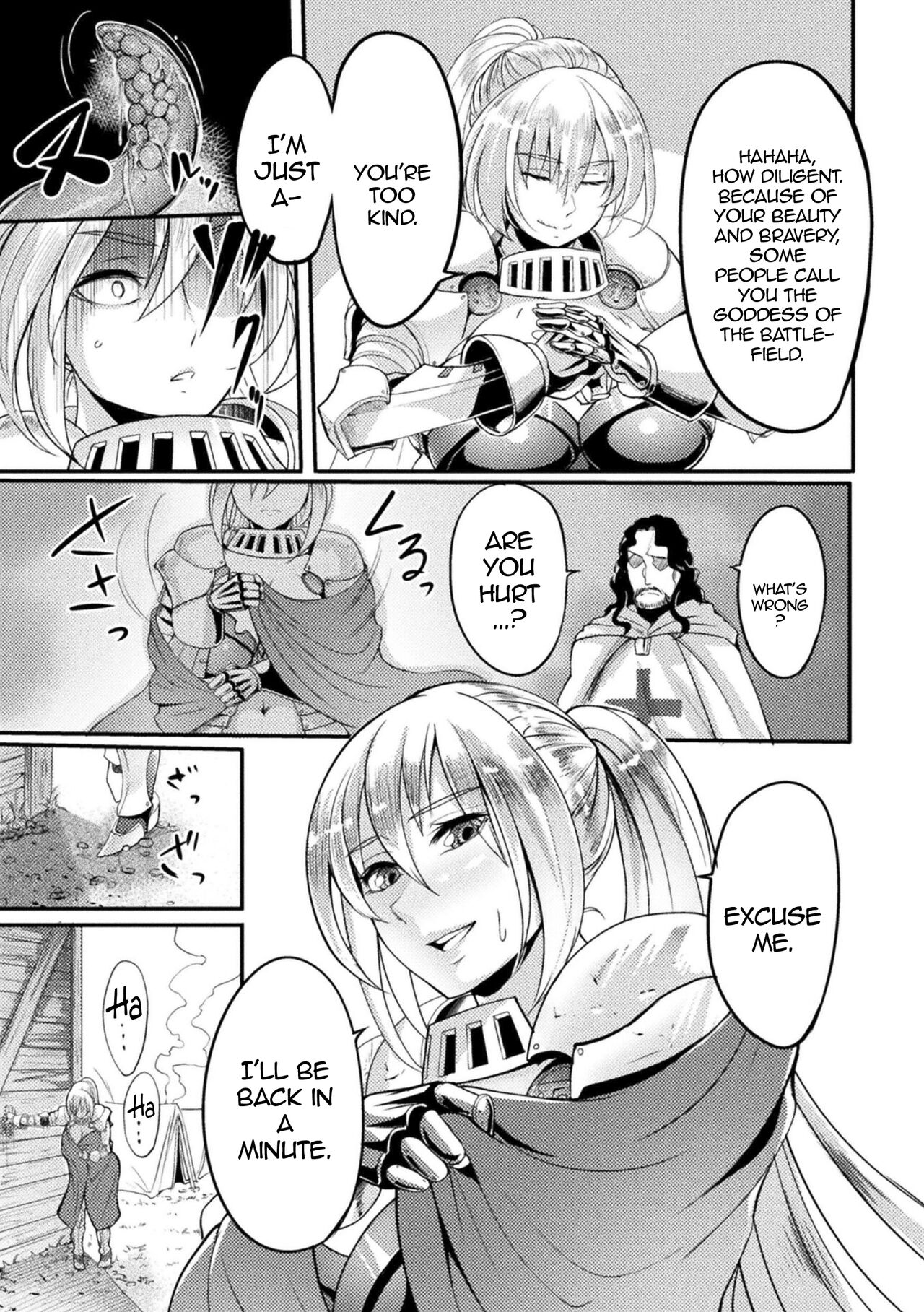 Zettai ni Shokushu ni Maketari Shinai Onna Kishi | The Female Knight Definitely Wont Lose To Tentacles page 3 full