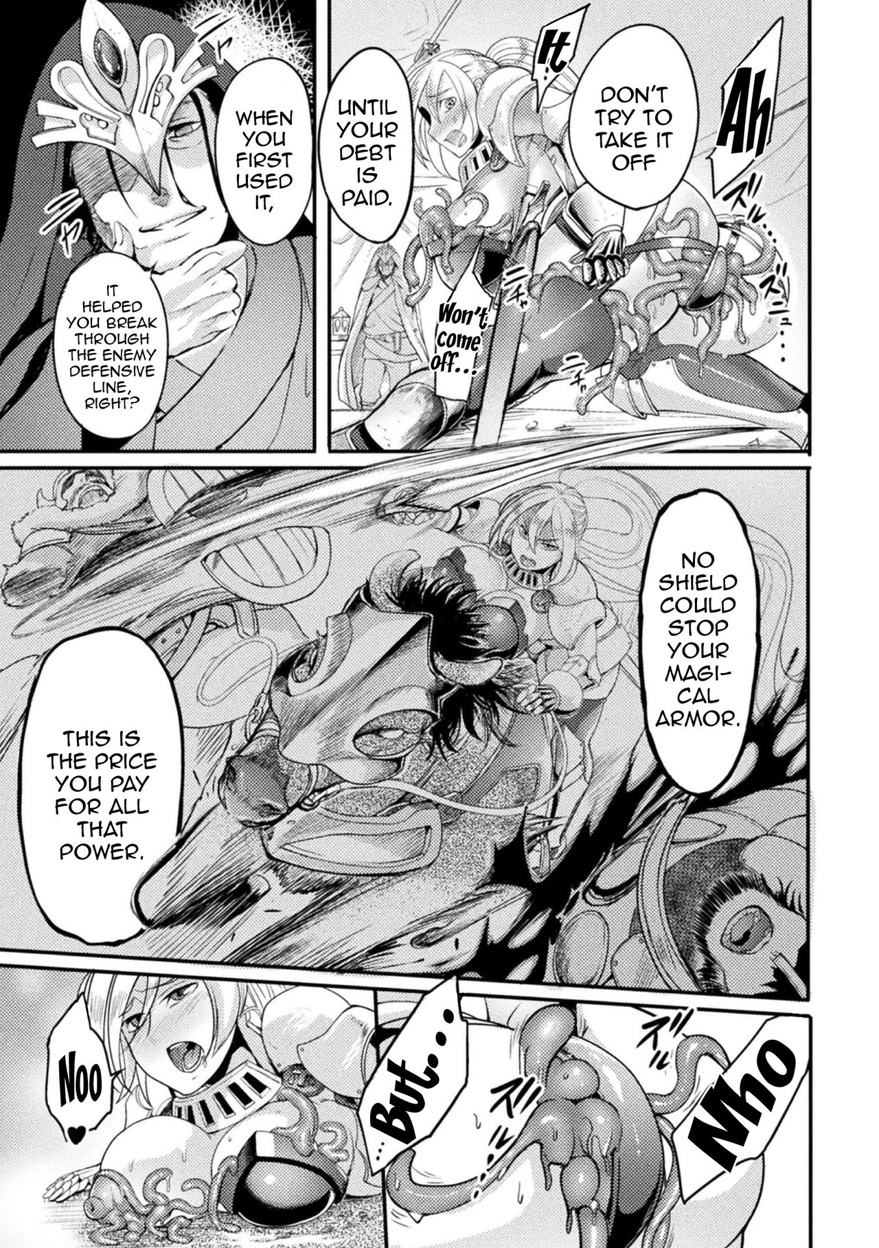 Zettai ni Shokushu ni Maketari Shinai Onna Kishi | The Female Knight Definitely Wont Lose To Tentacles page 7 full