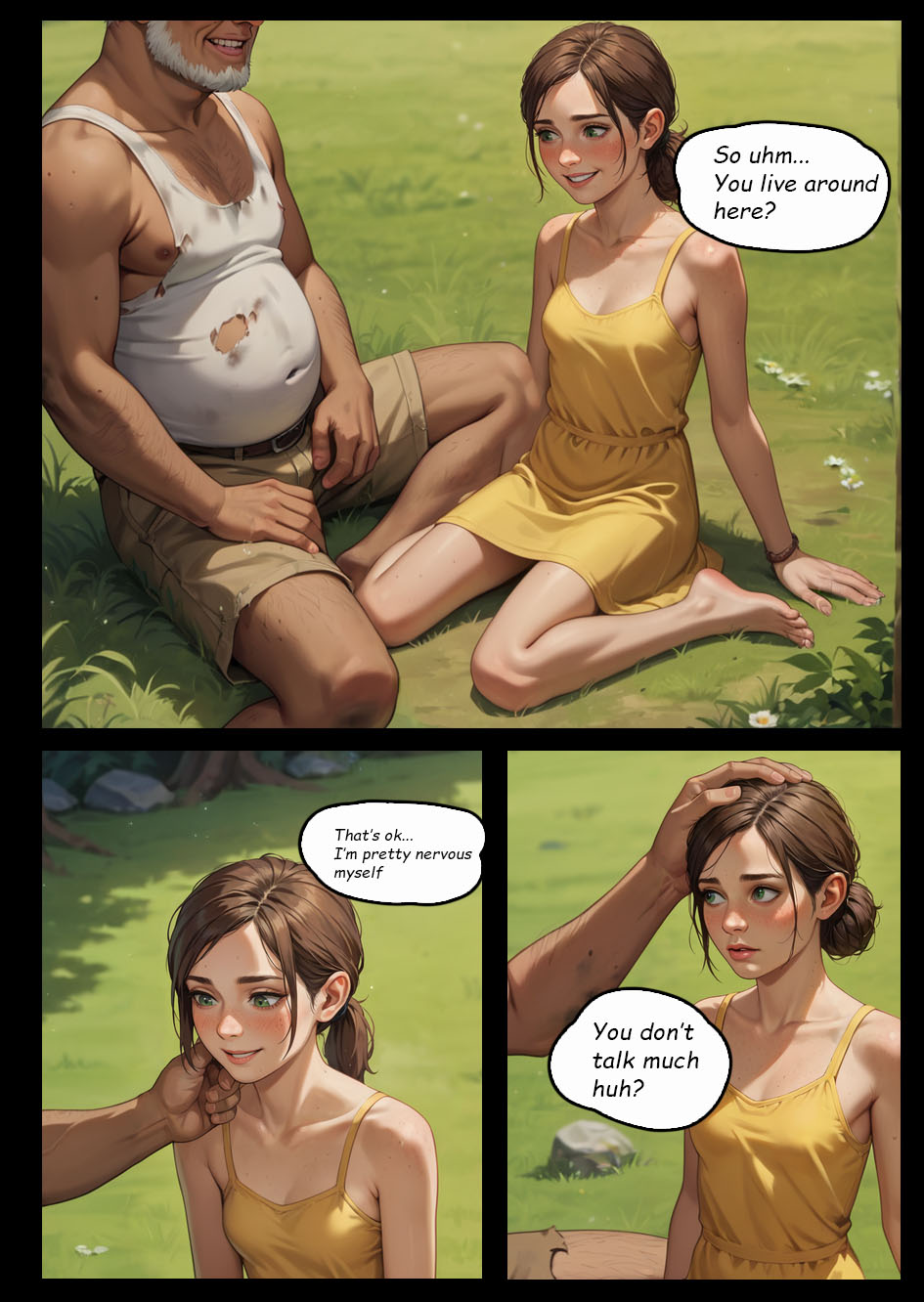 Ellie's Blind Date page 10 full