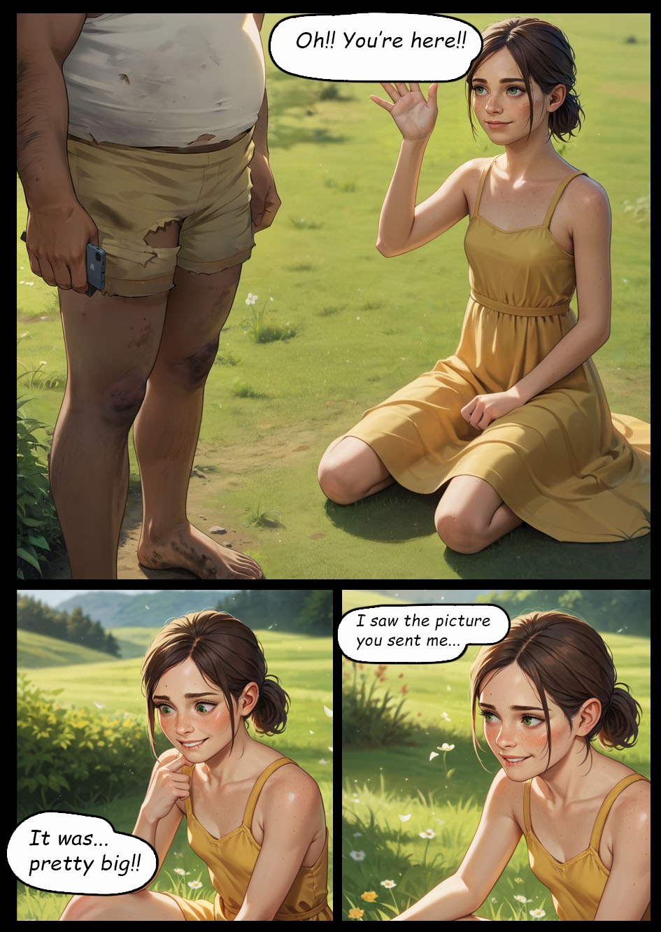 Ellie's Blind Date page 9 full